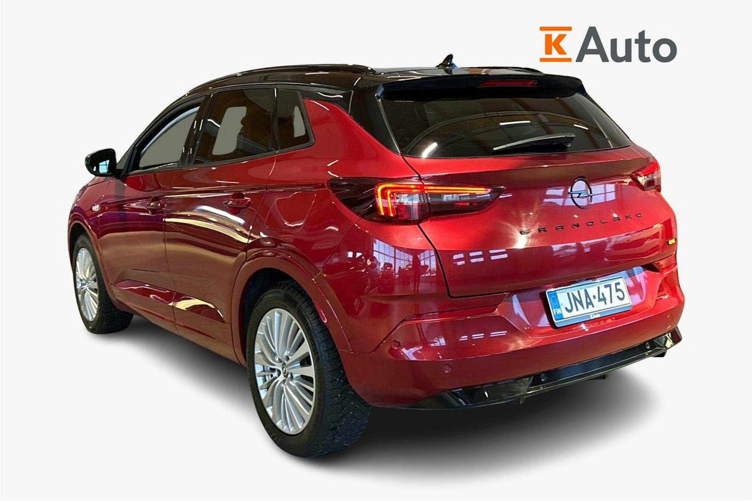 Punainen Opel Grandland 2023 kuva 2.