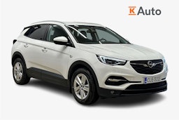 valkoinen Opel Grandland X 2018 kuva 1.