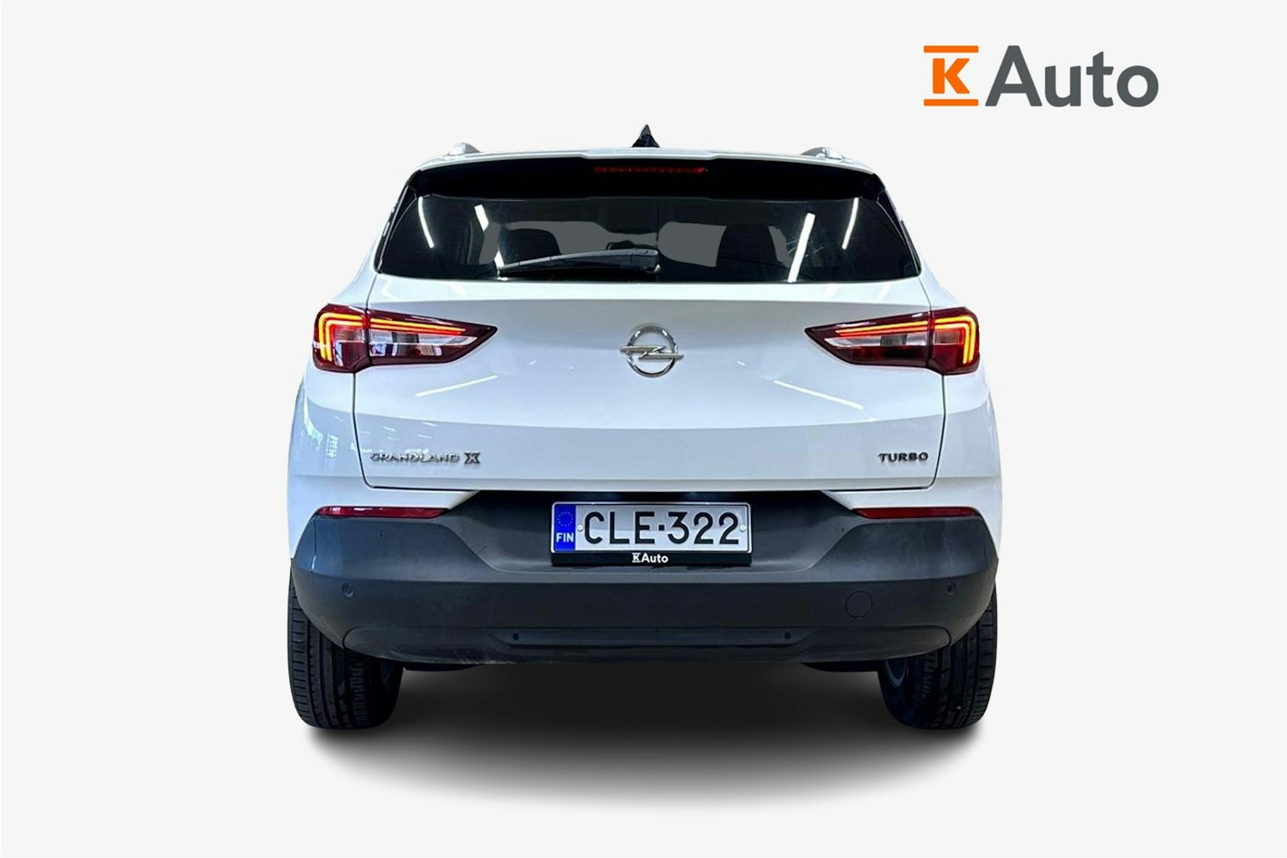 valkoinen Opel Grandland X 2018 kuva 3.