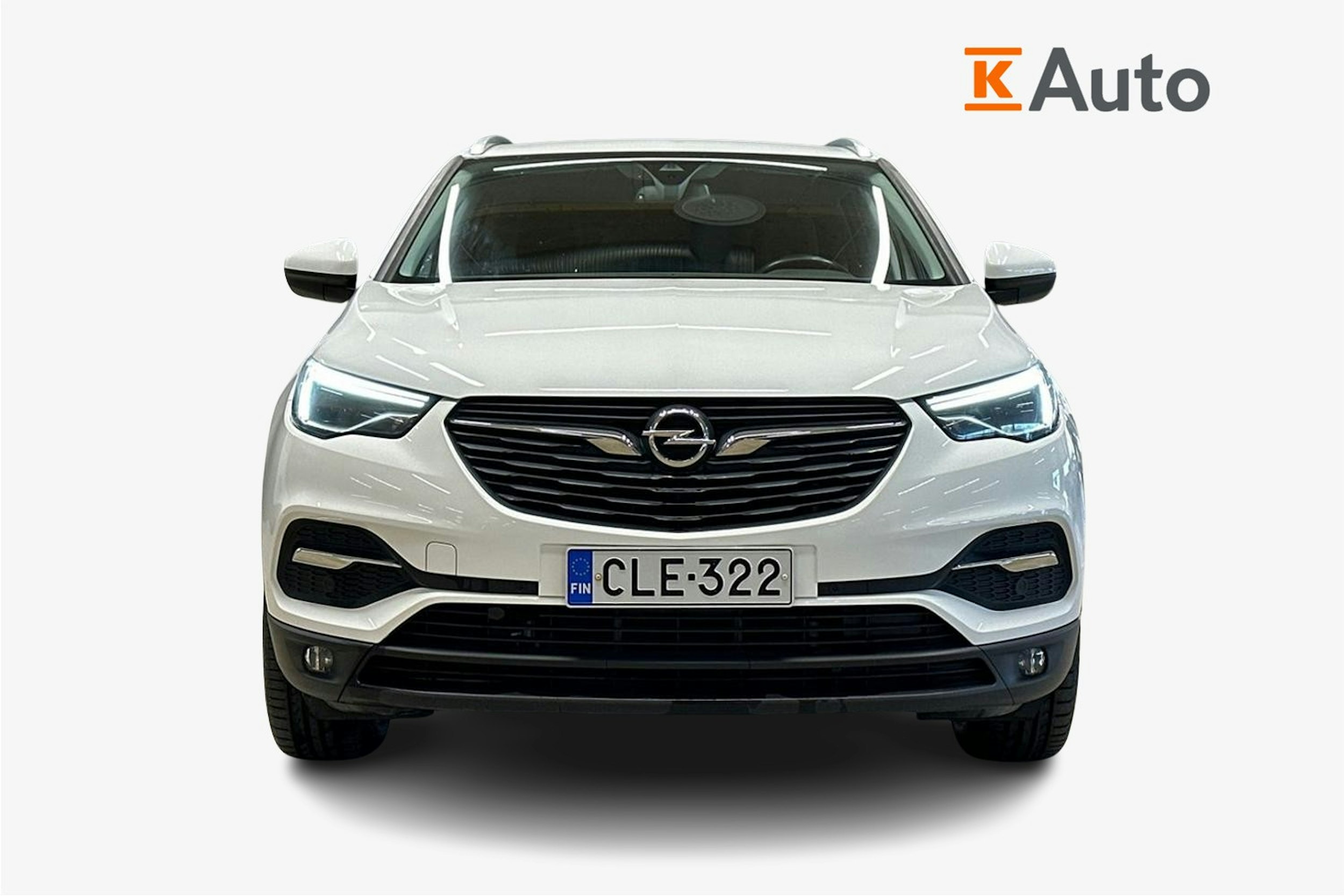 valkoinen Opel Grandland X 2018 kuva 5.
