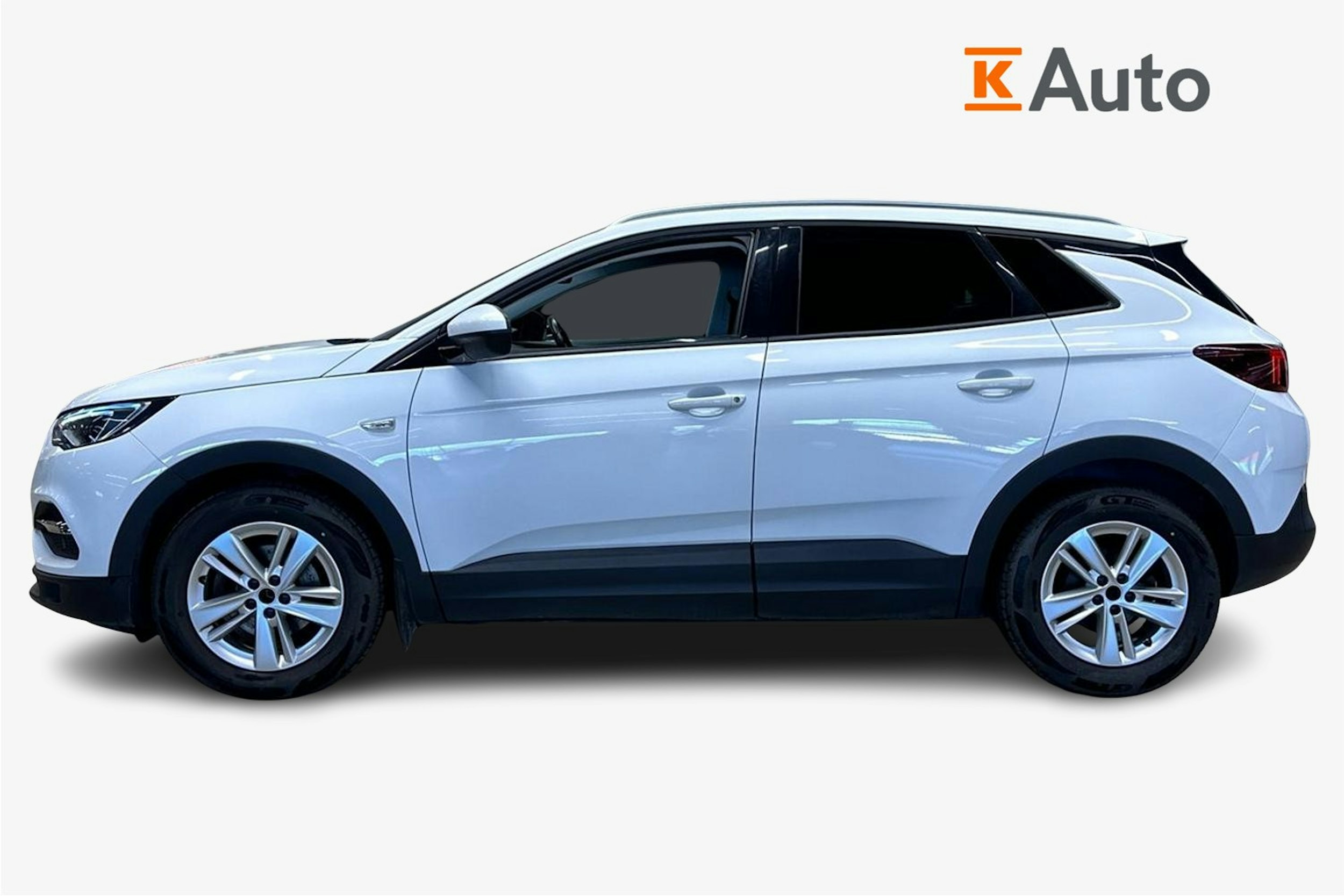 valkoinen Opel Grandland X 2018 kuva 6.