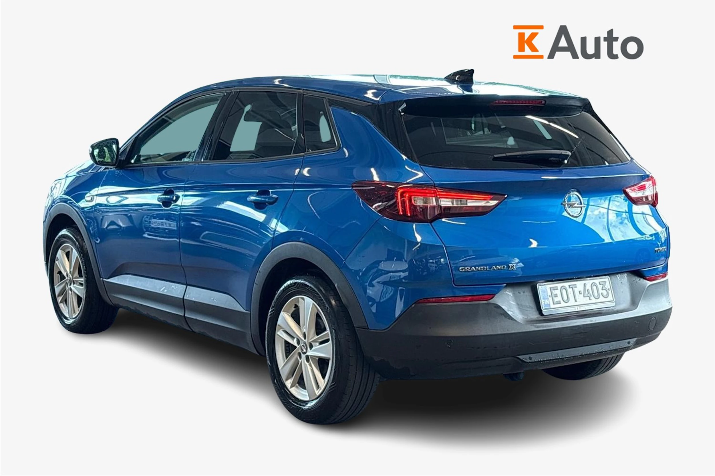 Sininen Opel Grandland X 2018 kuva 2.