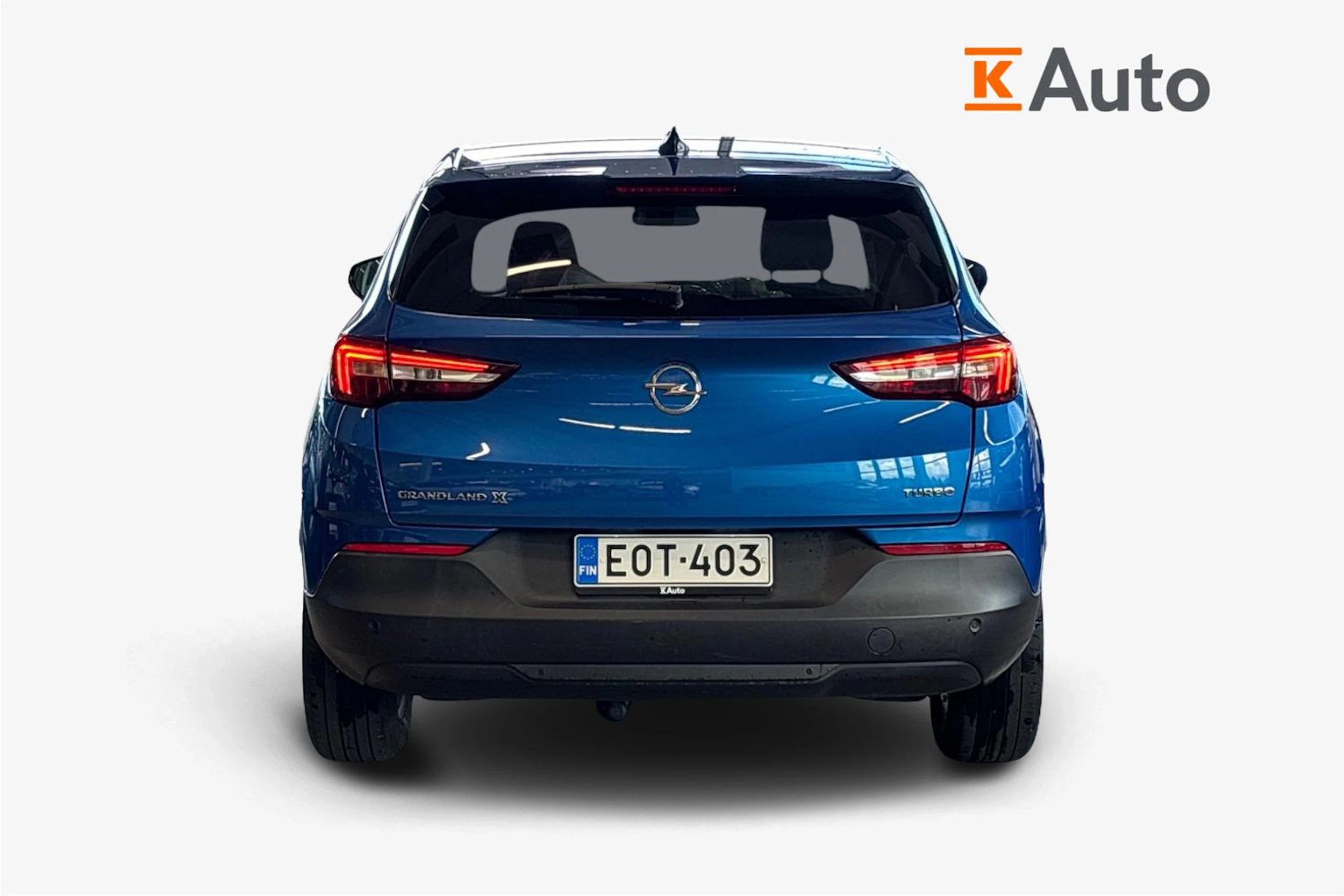 Sininen Opel Grandland X 2018 kuva 3.
