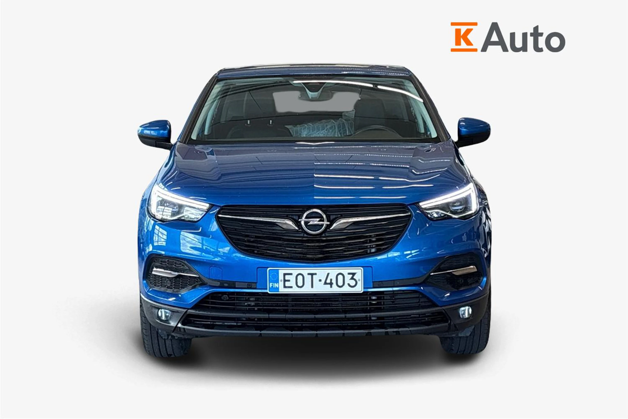 Sininen Opel Grandland X 2018 kuva 4.