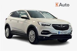 valkoinen Opel Grandland X 2018 kuva 1.