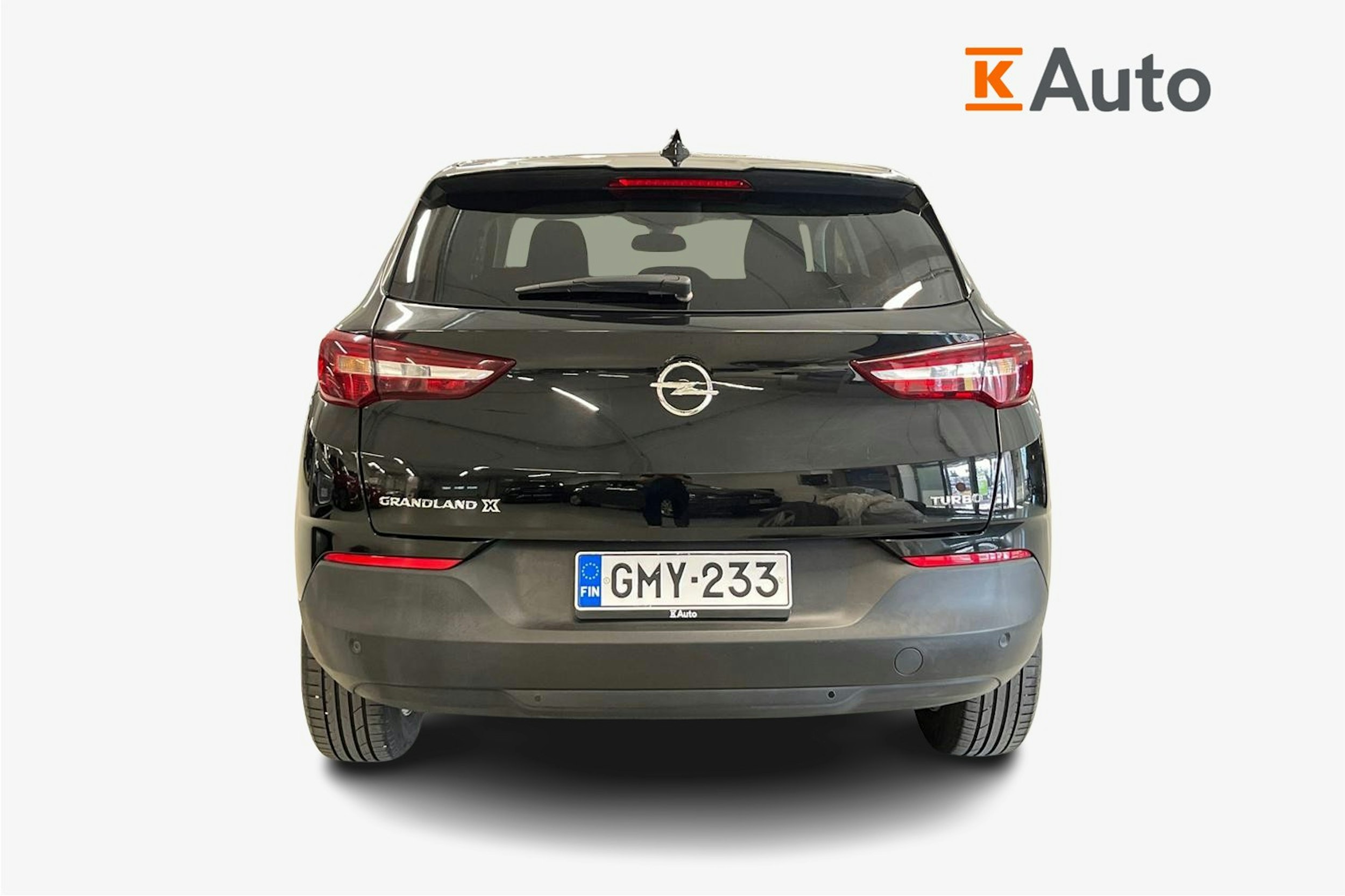 musta Opel Grandland X 2018 kuva 3.