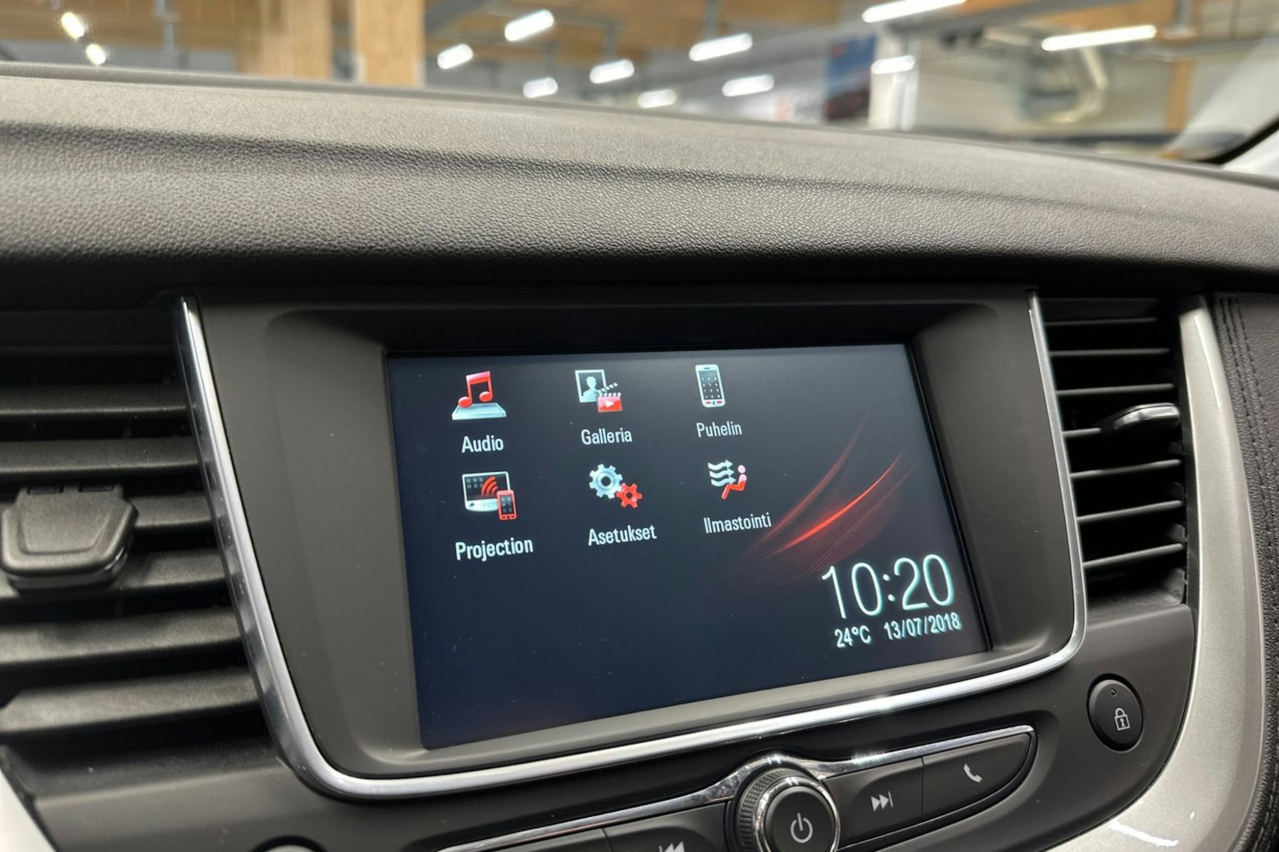 punainen Opel Grandland X 2018 kuva 14.
