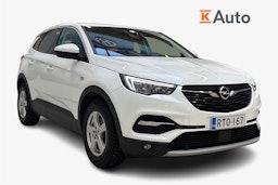 valkoinen Opel Grandland X 2018 kuva 1.