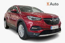 punainen Opel Grandland X 2018 kuva 1.