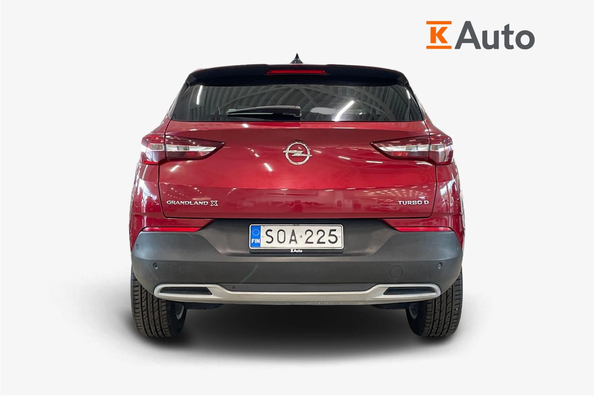 punainen Opel Grandland X 2018 kuva 3.