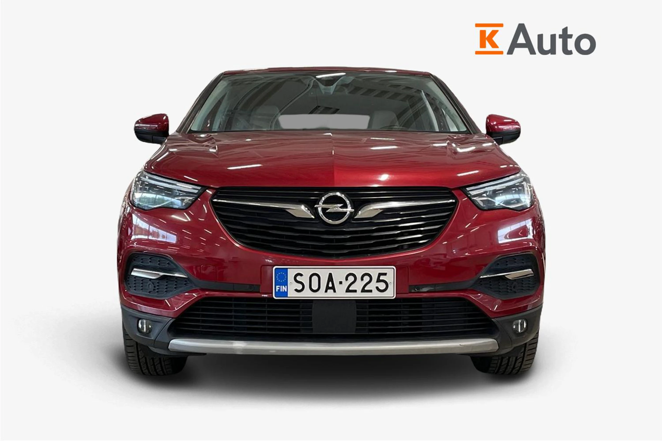 punainen Opel Grandland X 2018 kuva 4.