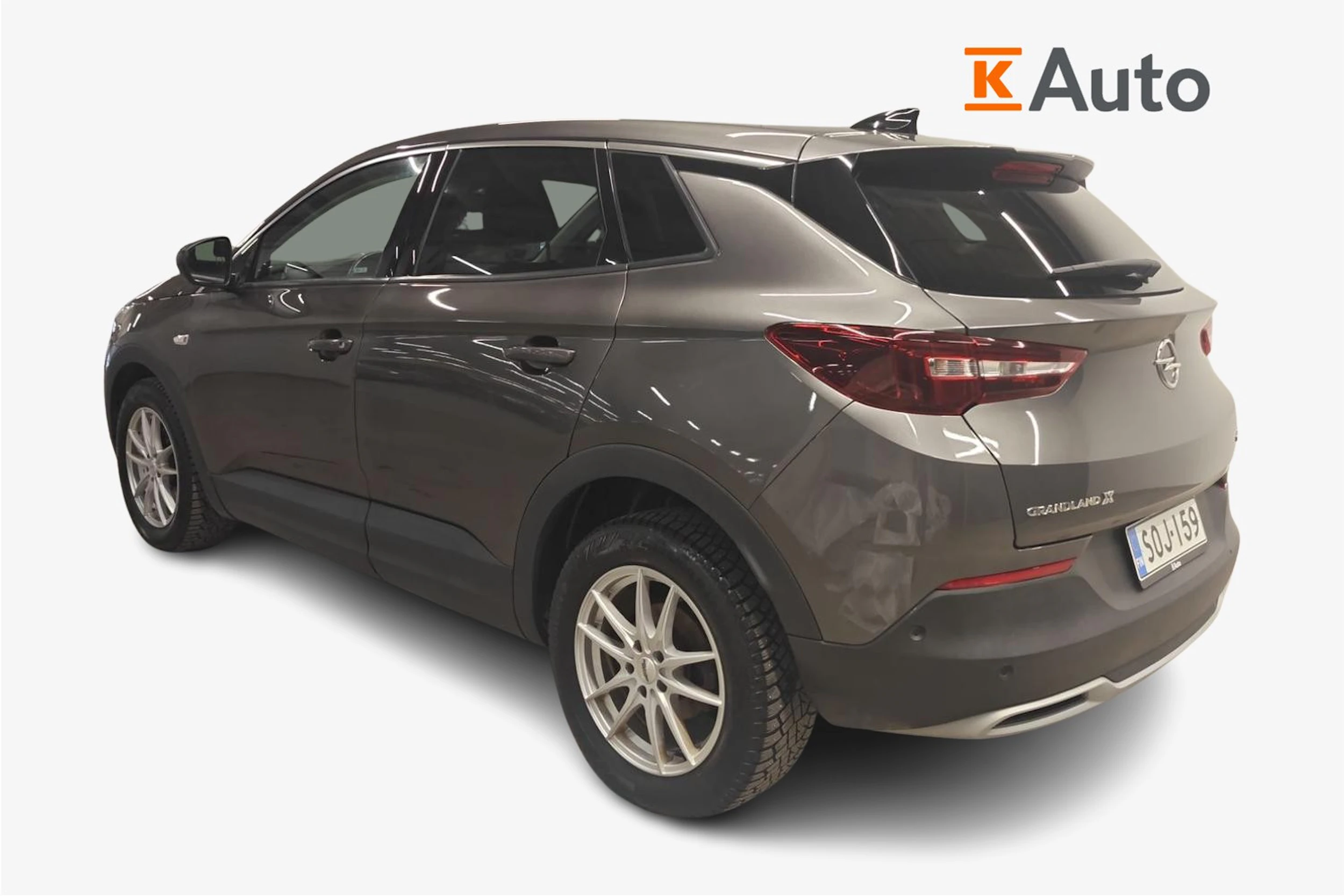 harmaa Opel Grandland X 2018 kuva 2.