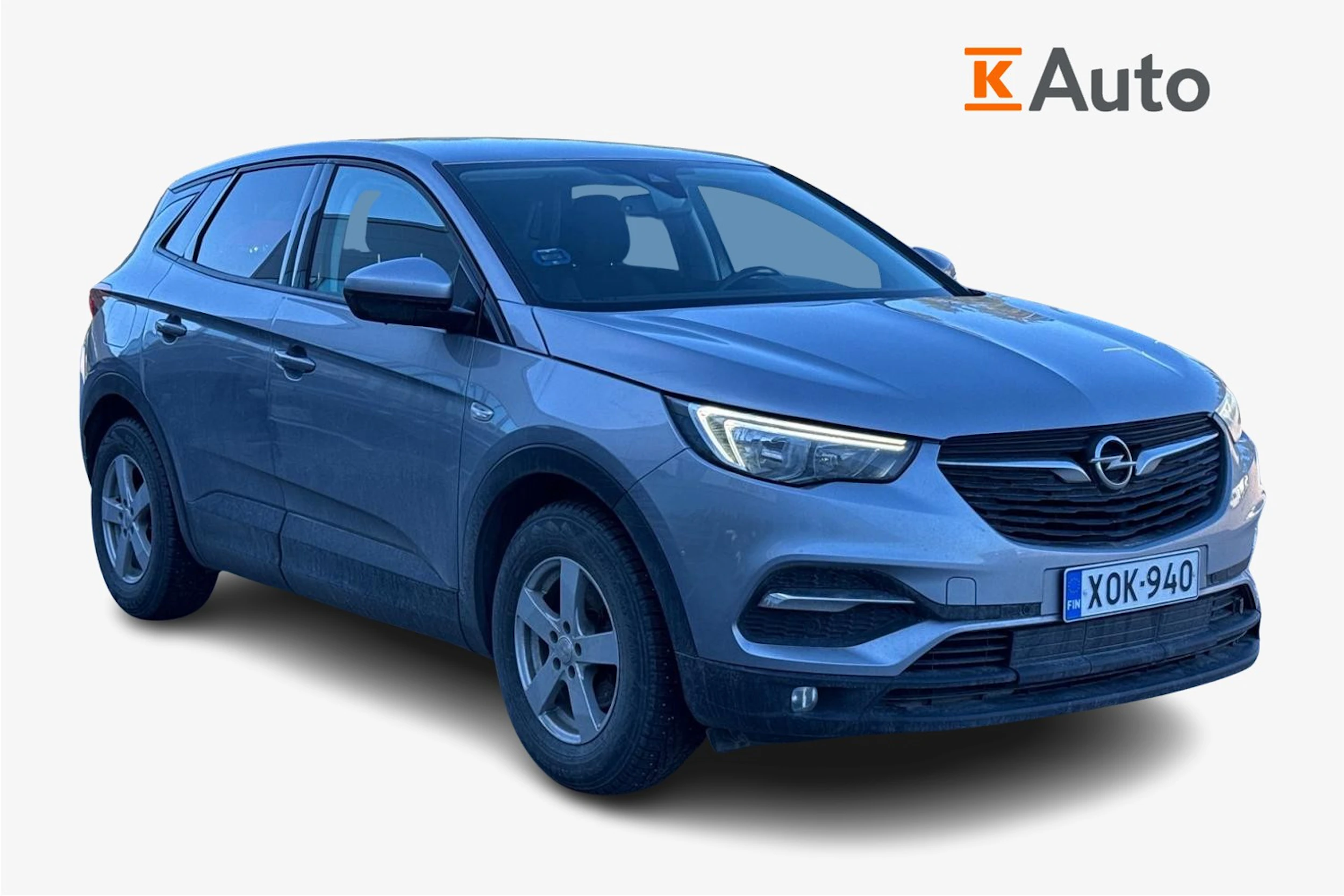 harmaa Opel Grandland X 2018 kuva 1.
