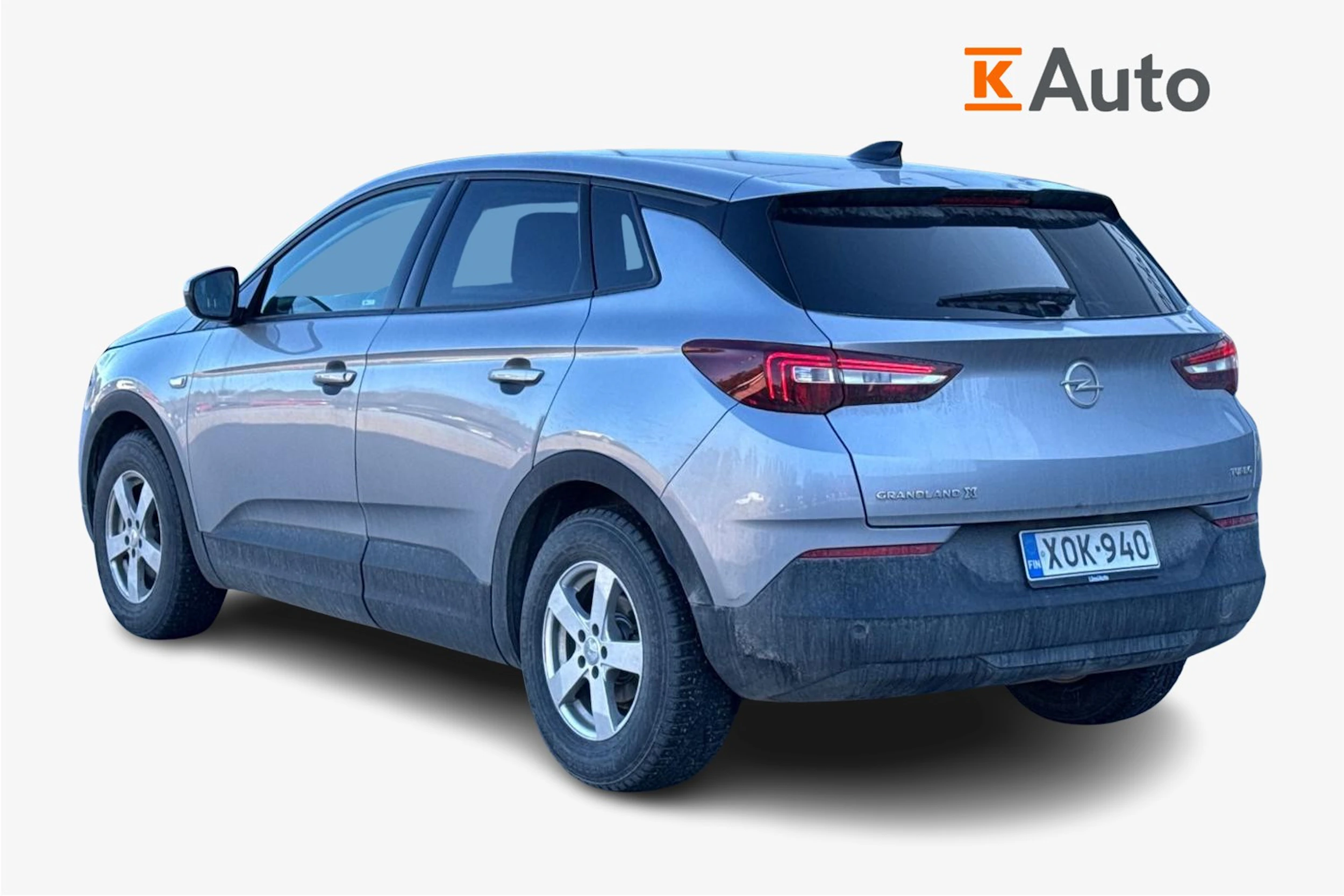 harmaa Opel Grandland X 2018 kuva 2.