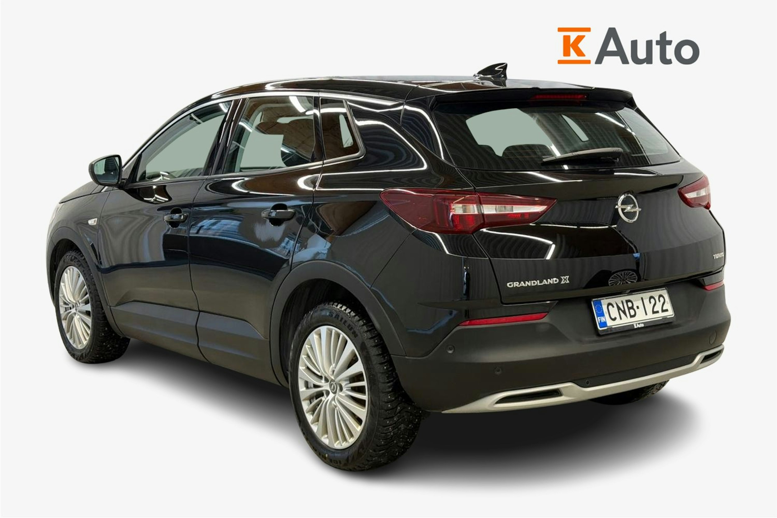 musta Opel Grandland X 2019 kuva 2.
