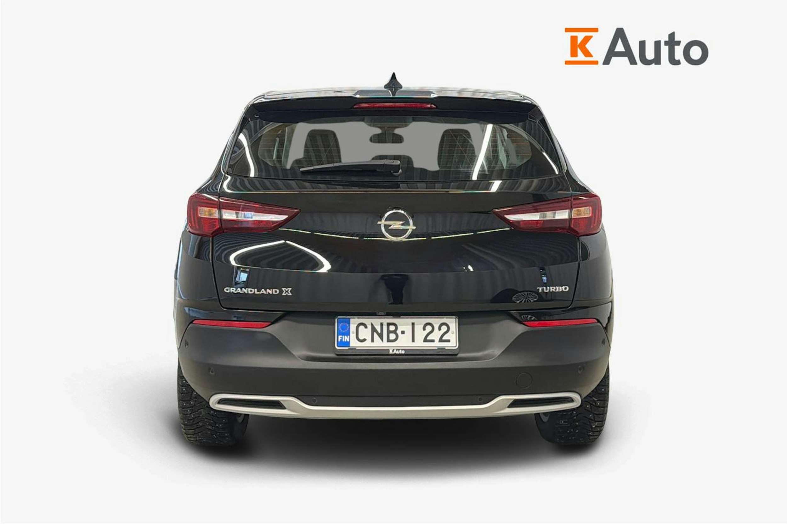 musta Opel Grandland X 2019 kuva 3.