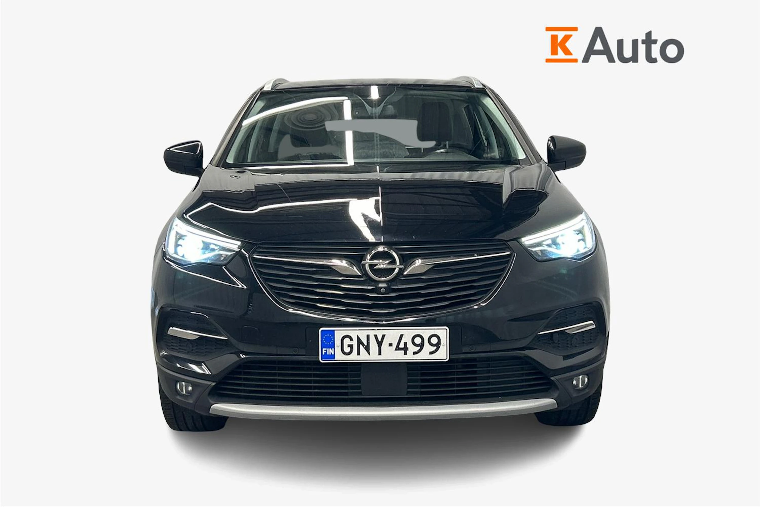 musta Opel Grandland X 2019 kuva 4.