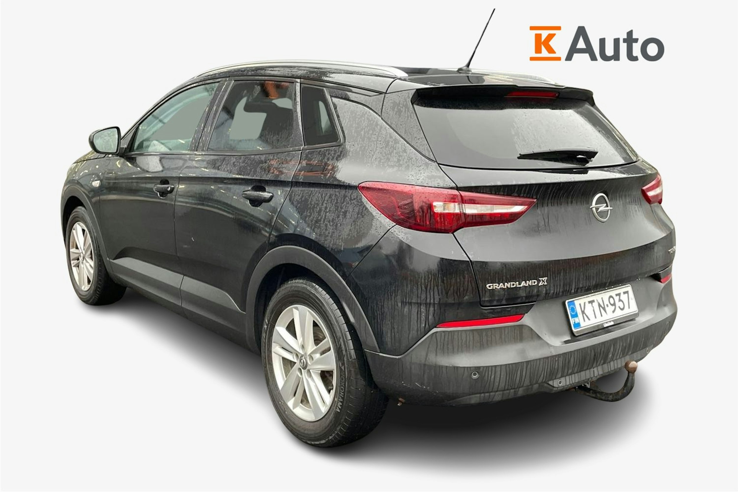 musta Opel Grandland X 2019 kuva 2.