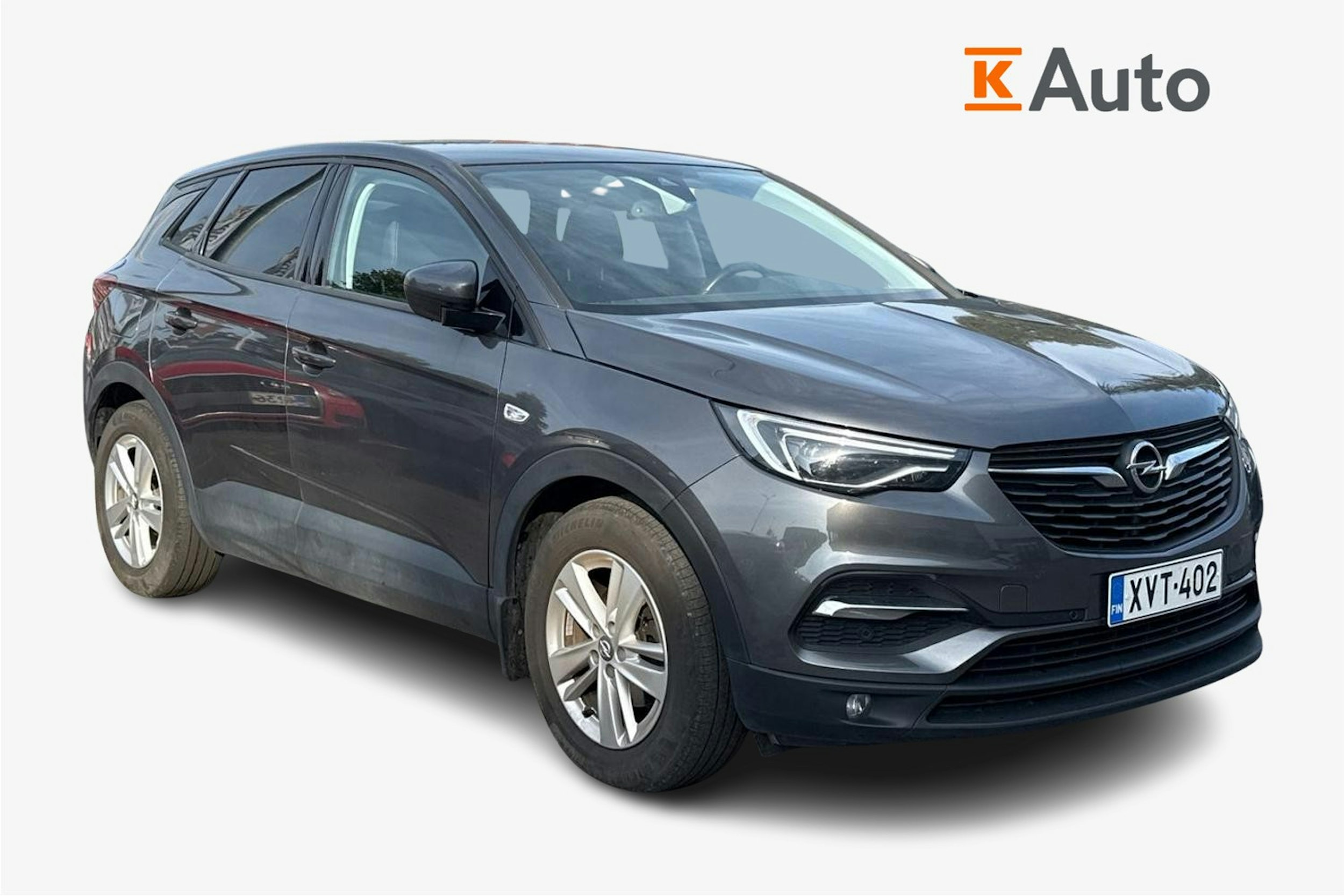 Harmaa Opel Grandland X 2019 kuva 1.