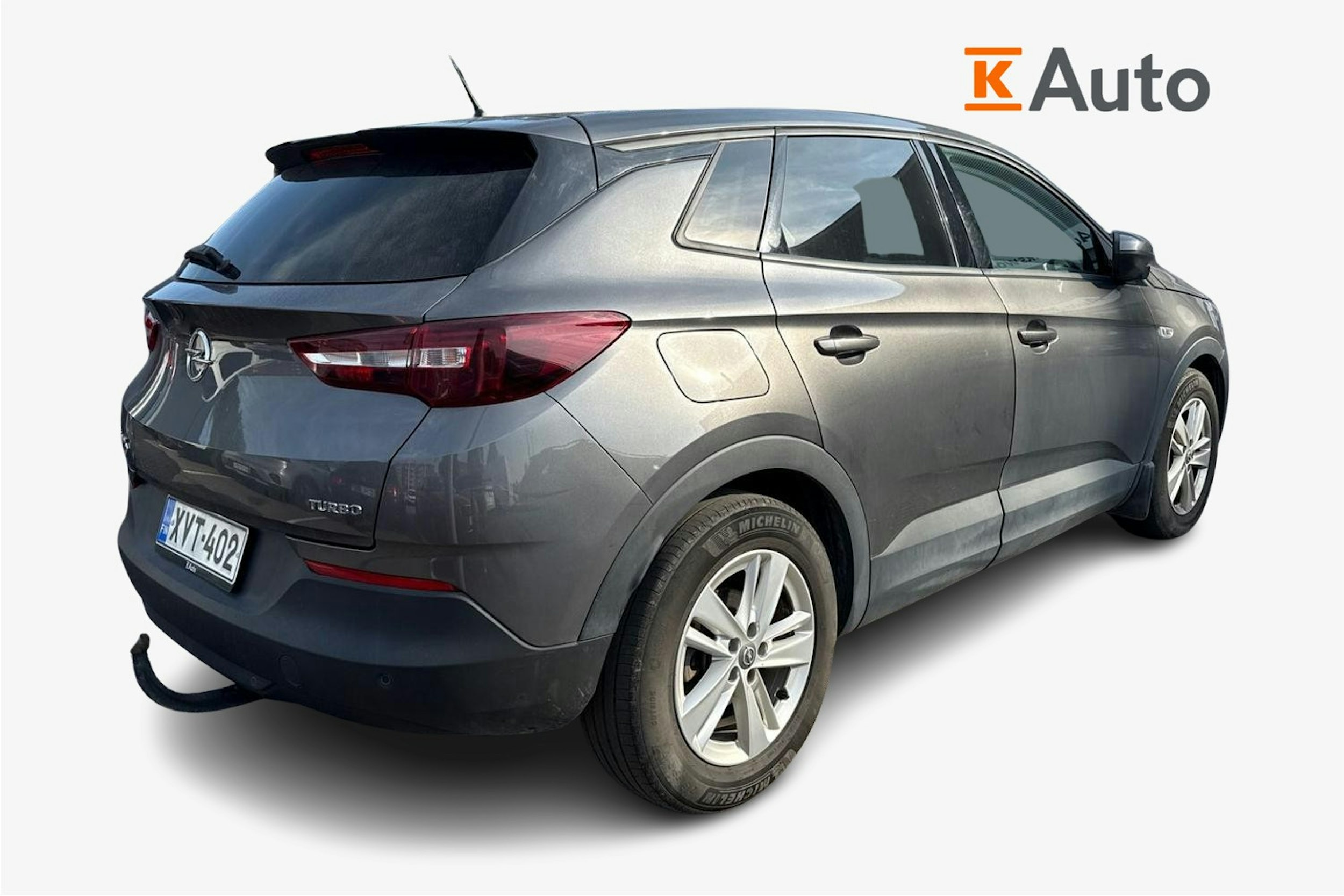 Harmaa Opel Grandland X 2019 kuva 2.
