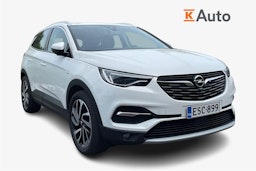 valkoinen Opel Grandland X 2020 kuva 1.