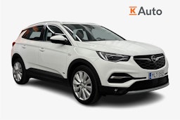 valkoinen Opel Grandland X 2020 kuva 1.