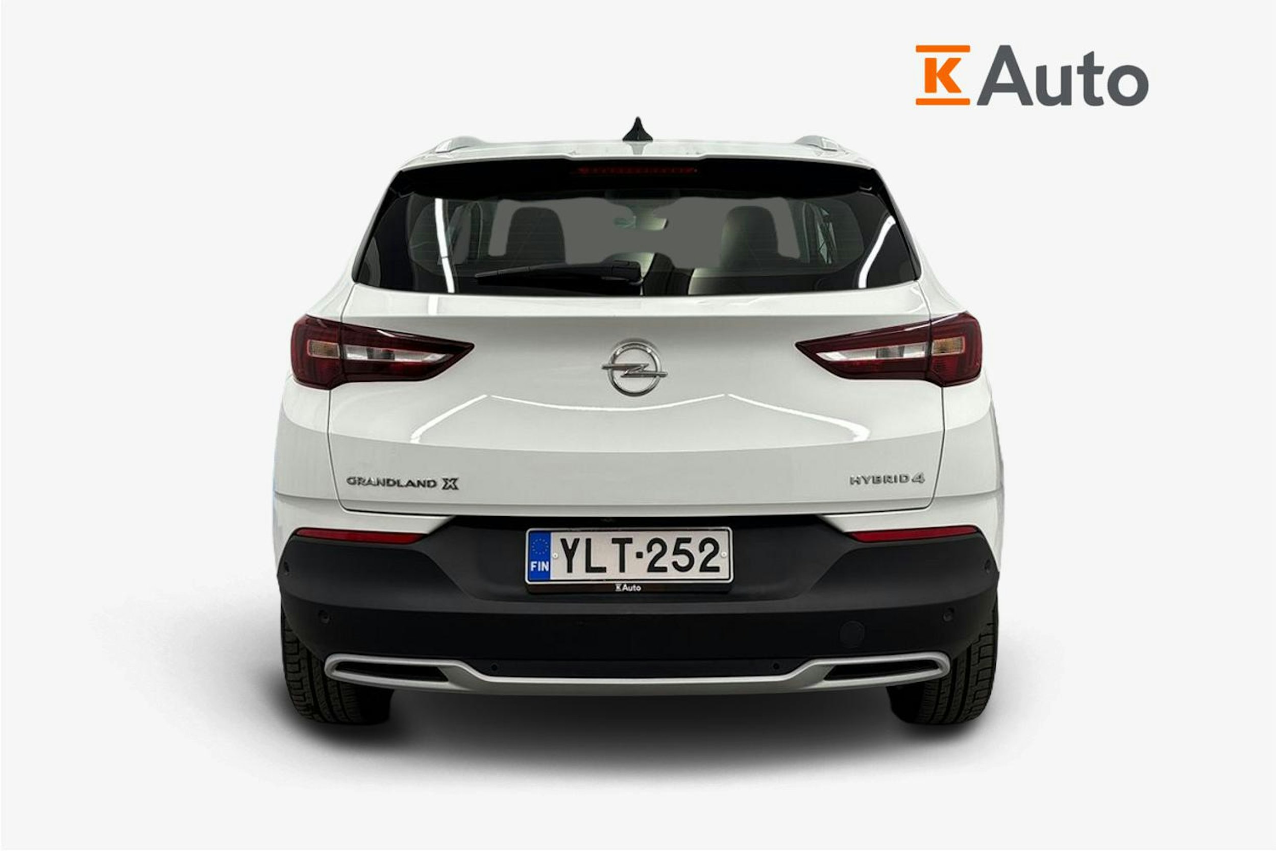 valkoinen Opel Grandland X 2020 kuva 3.