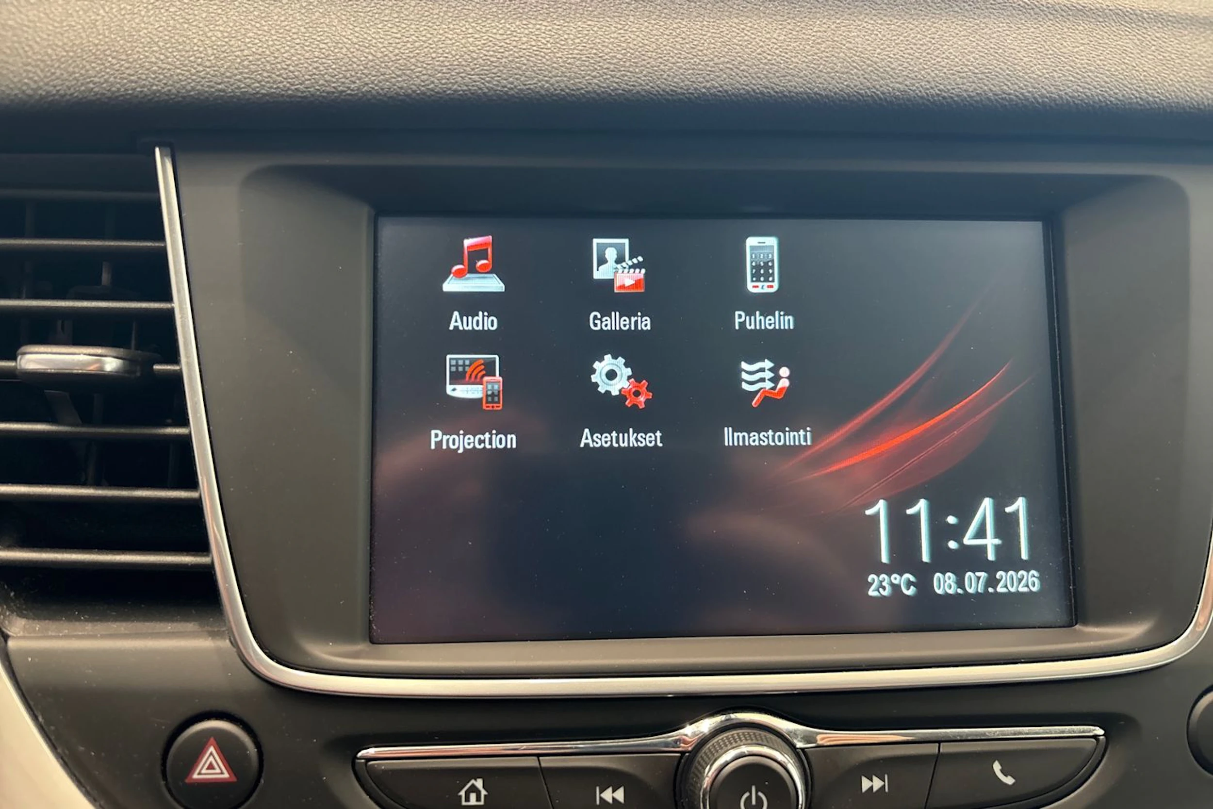 Musta Opel Grandland X 2020 kuva 18.