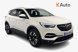 valkoinen Opel Grandland X 2021 kuva 1.