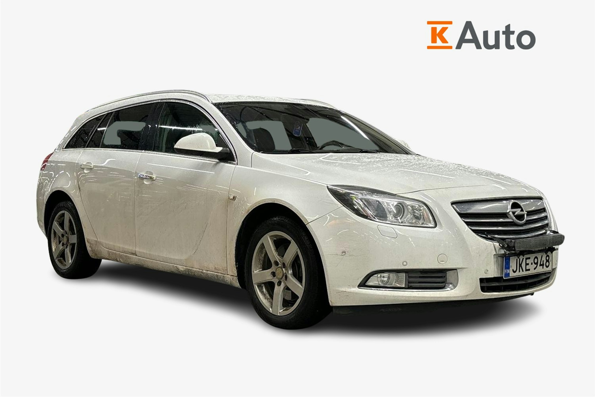 valkoinen Opel Insignia 2012 kuva 1.