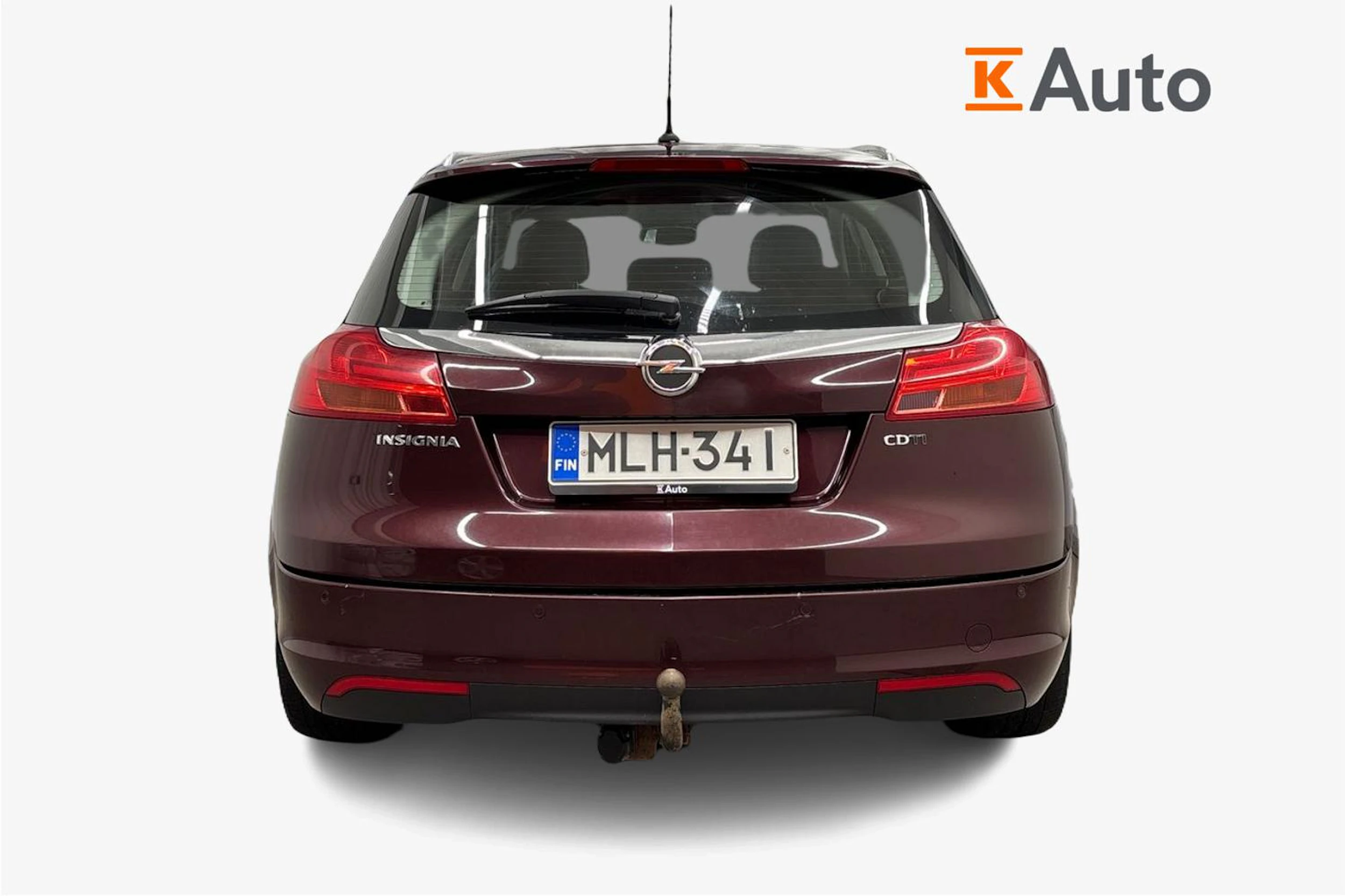 Punainen Opel Insignia 2013 kuva 3.