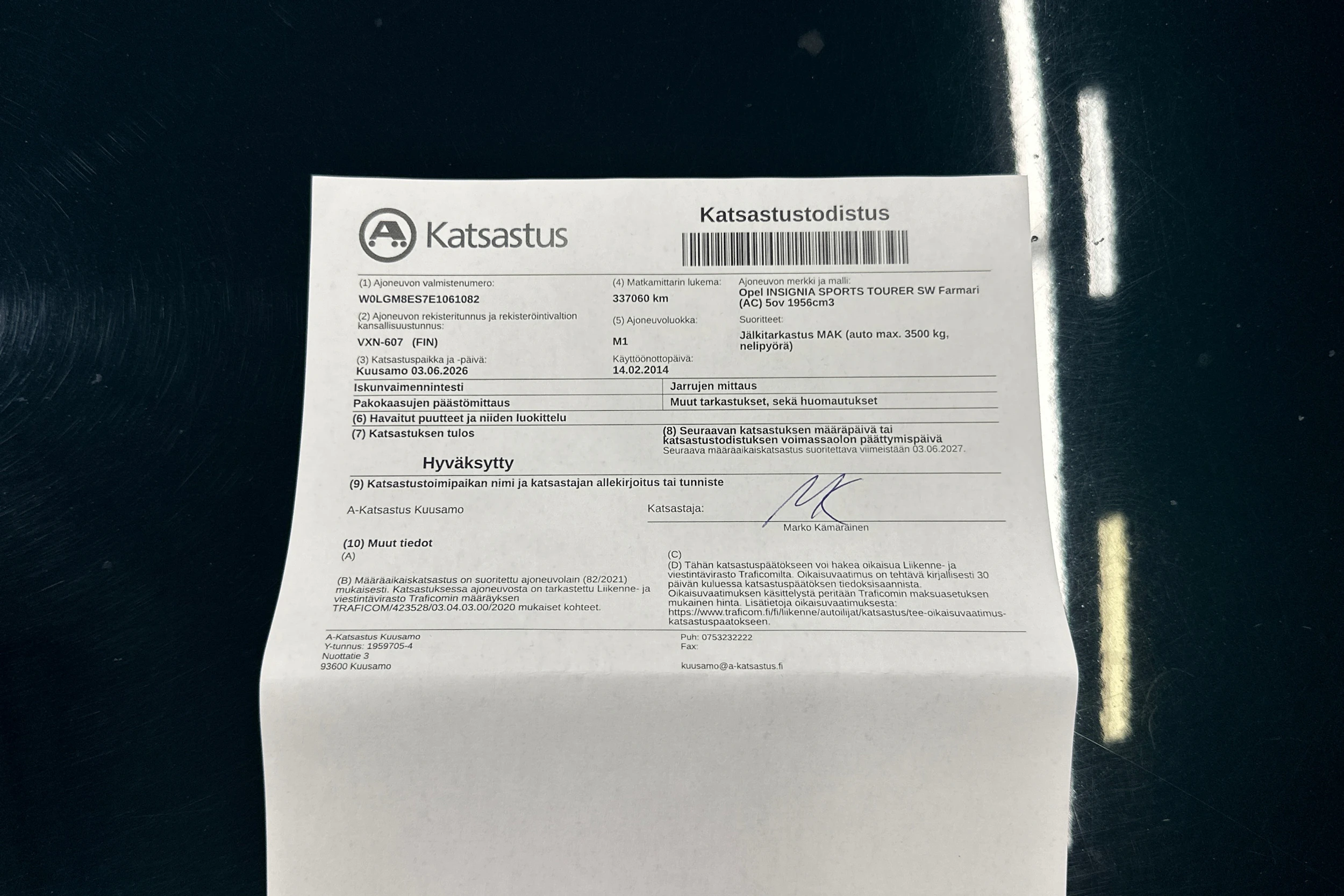 vihreä Opel Insignia 2014 kuva 29.
