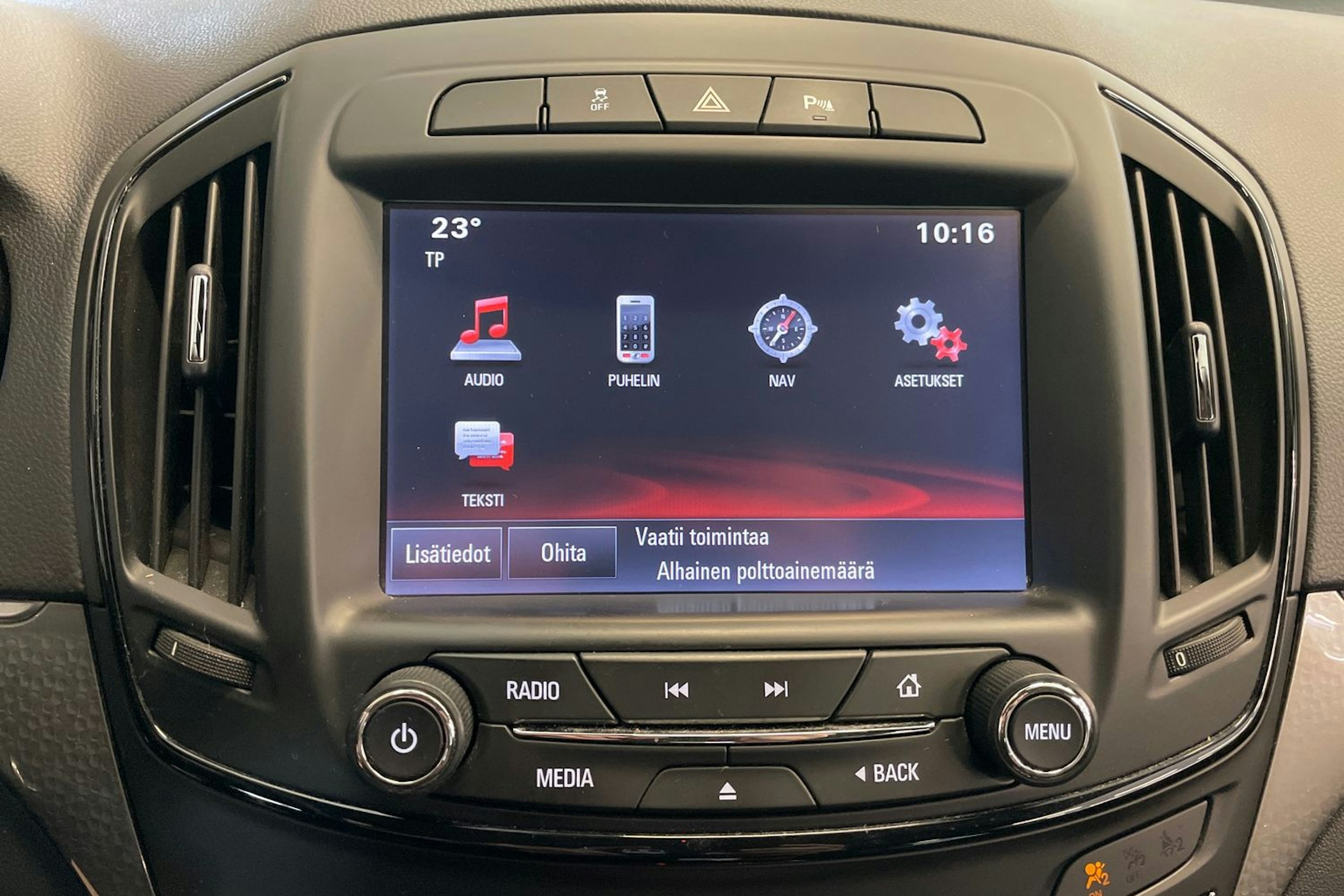 Harmaa Opel Insignia 2015 kuva 15.