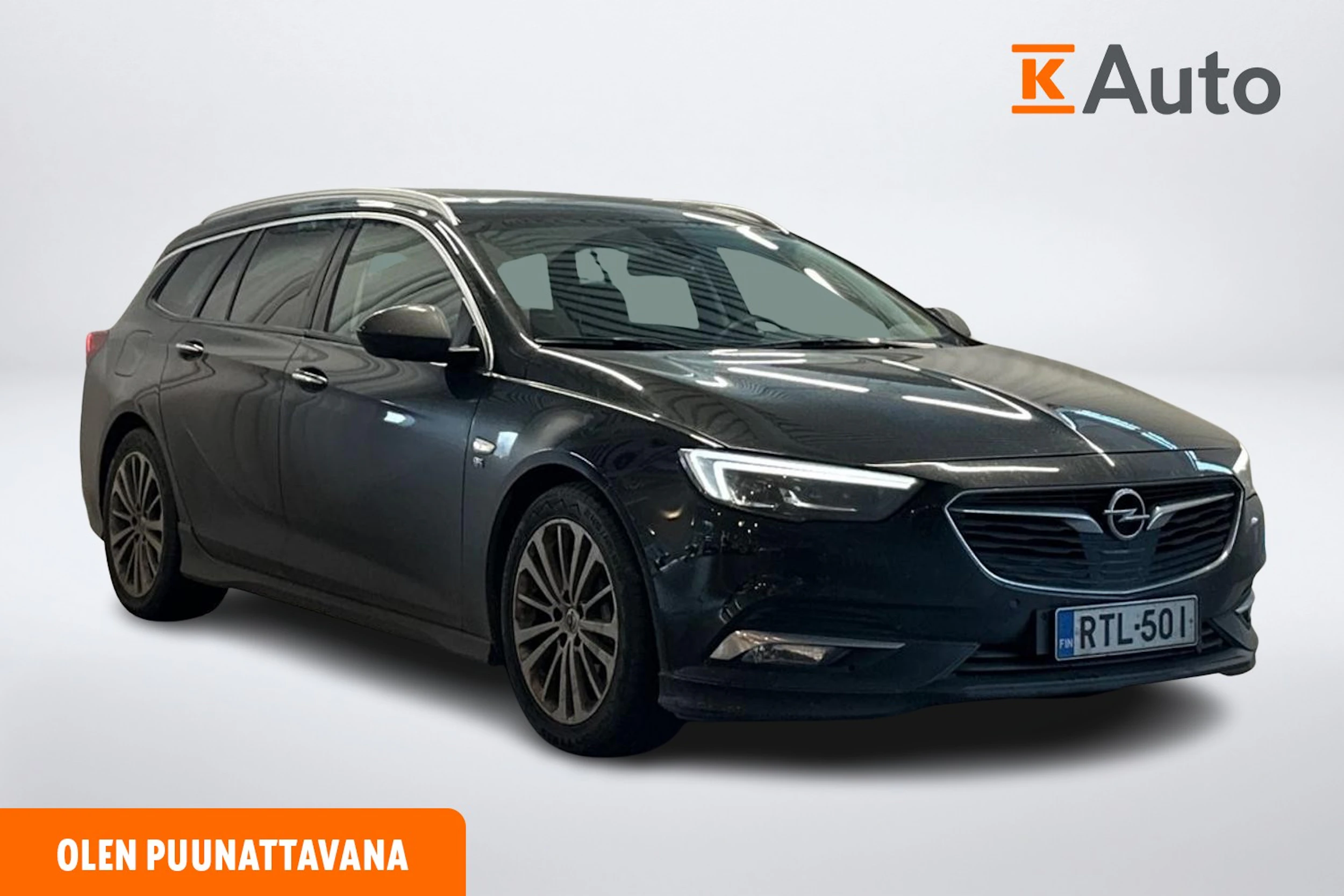 musta Opel Insignia 2018 kuva 1.