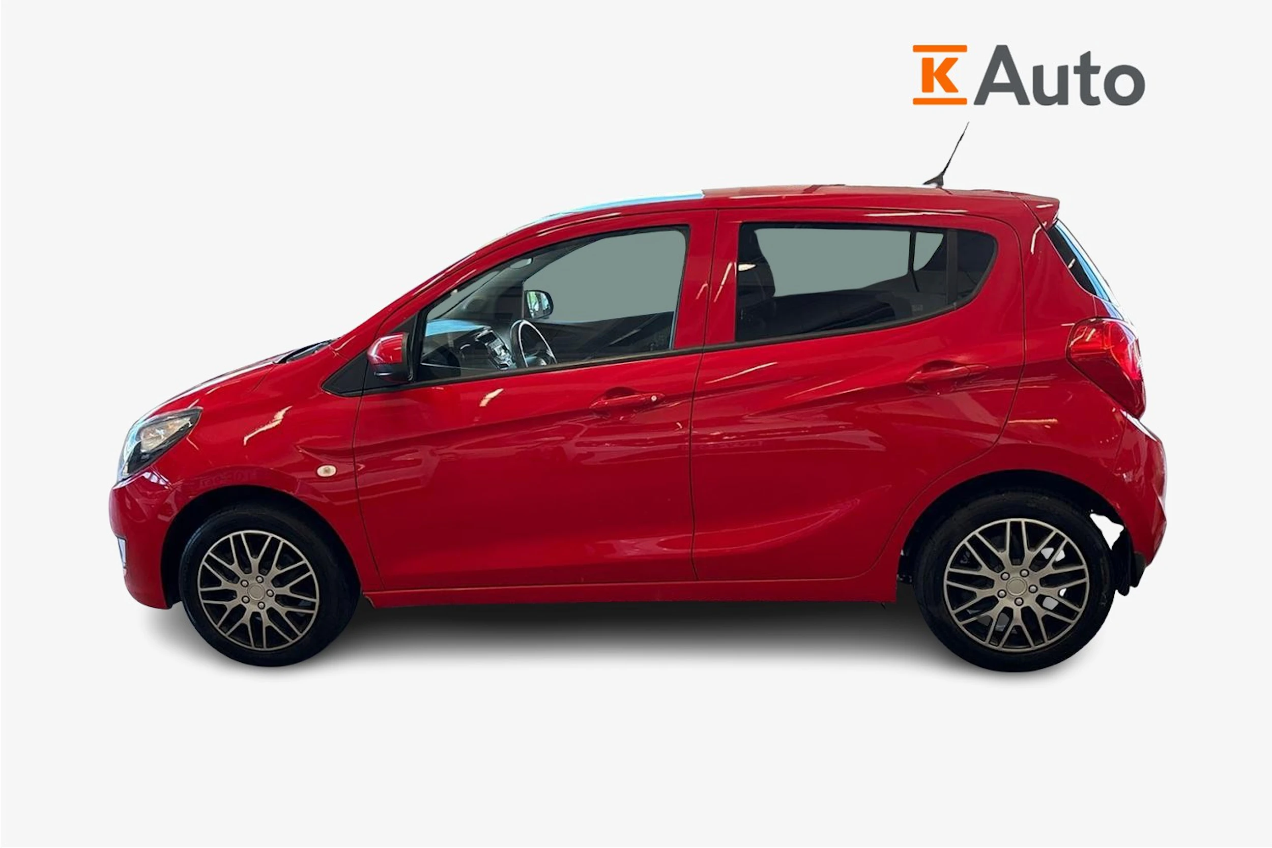 punainen Opel Karl 2016 kuva 5.