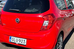 punainen Opel Karl 2016 kuva 29.