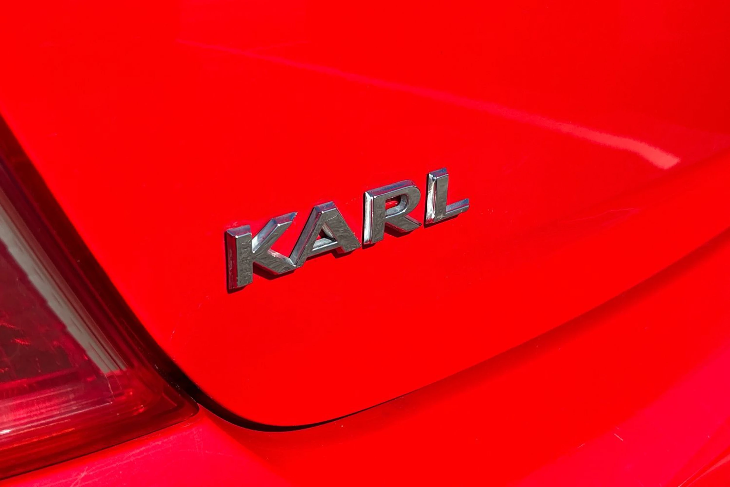 punainen Opel Karl 2016 kuva 30.