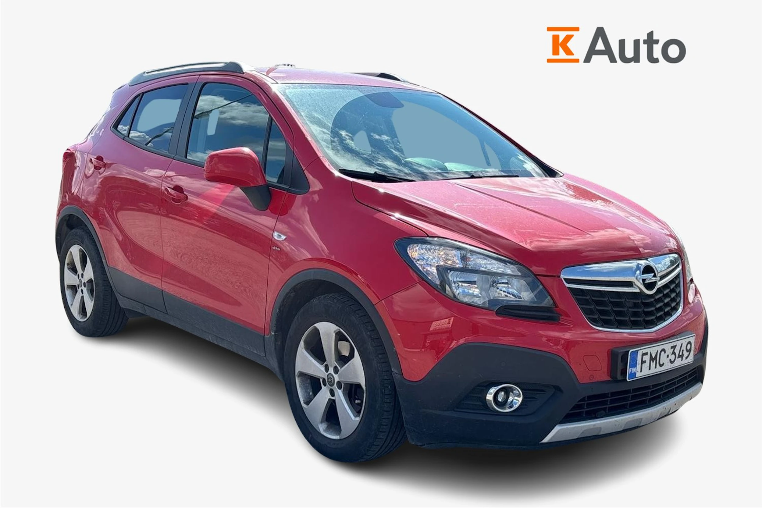 punainen Opel Mokka 2016 kuva 1.