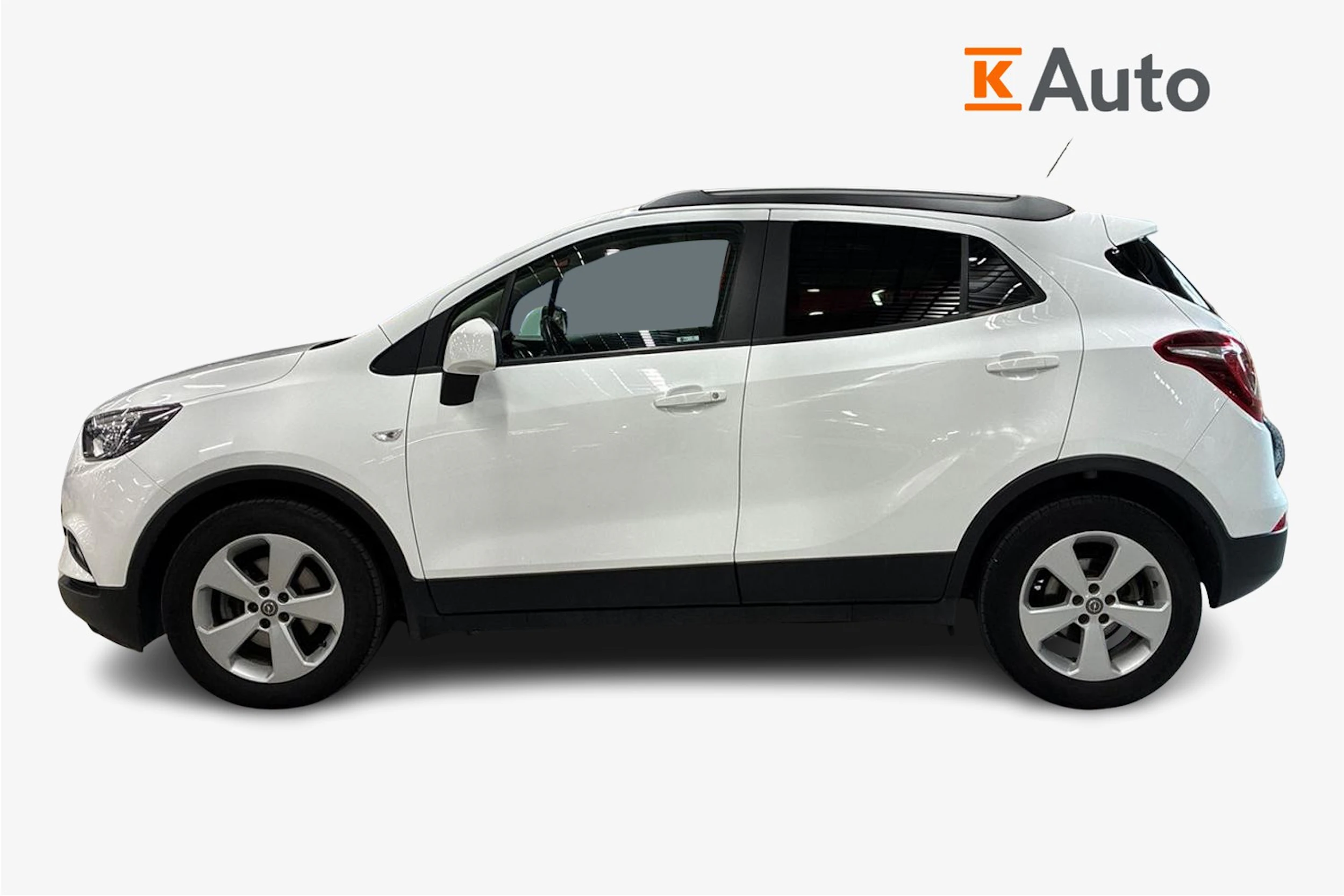 Valkoinen Opel Mokka 2018 kuva 5.