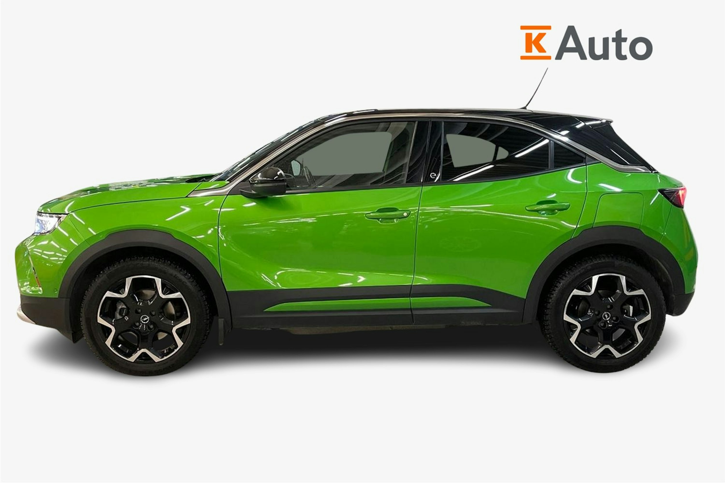 vihreä Opel Mokka-e 2022 kuva 5.