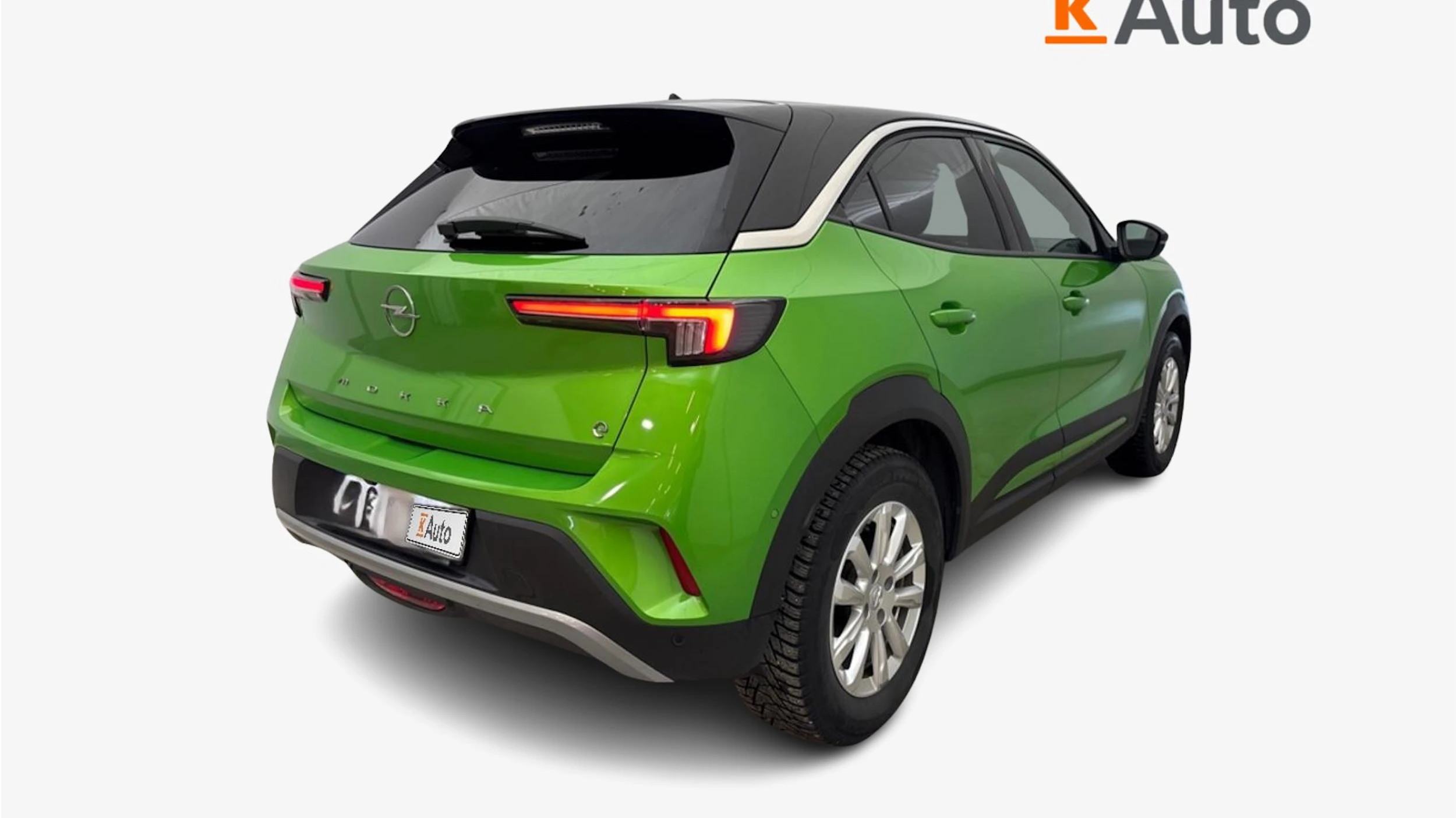 vihreä Opel Mokka-e 2023 kuva 2.