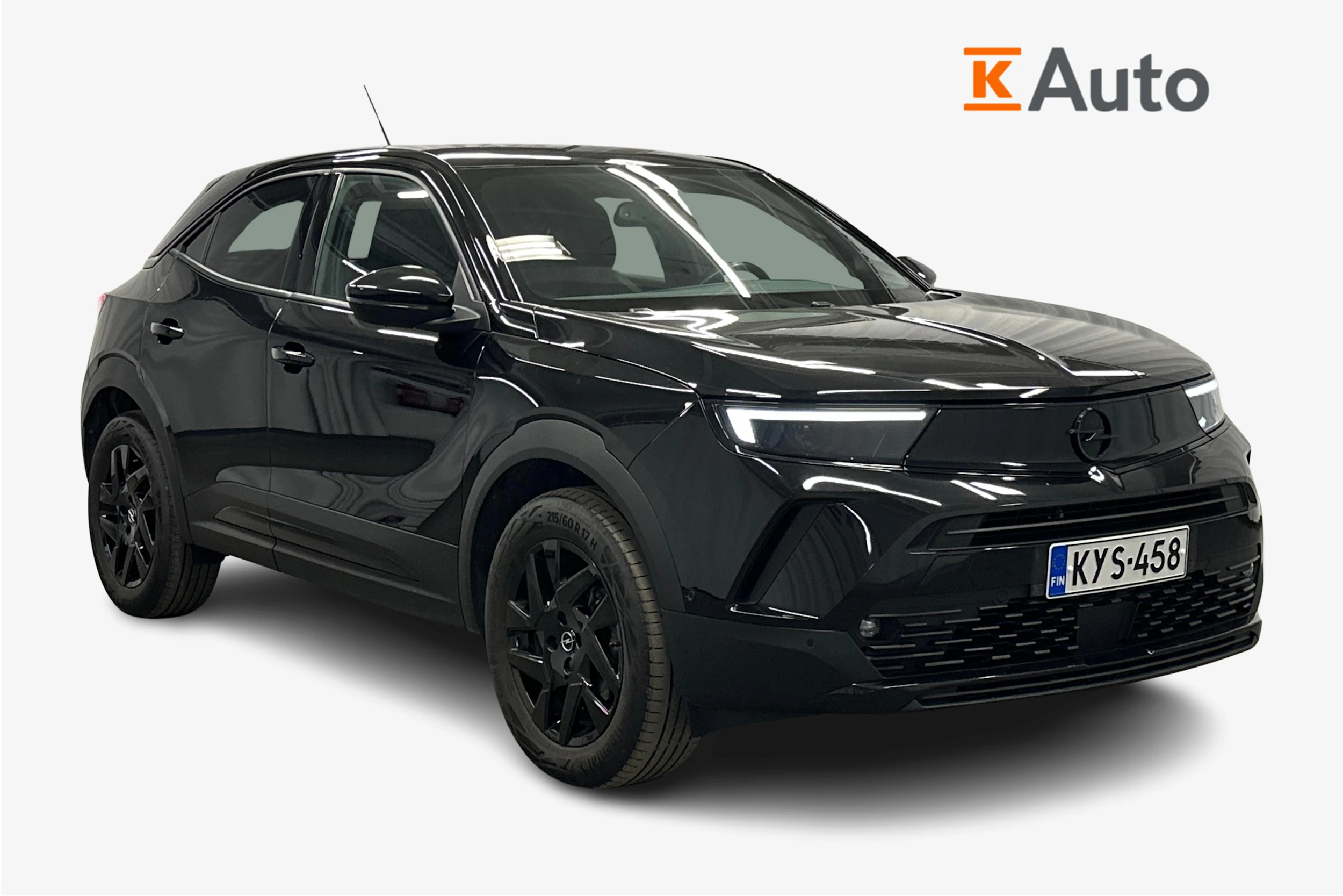 musta Opel Mokka-e 2023 kuva 1.