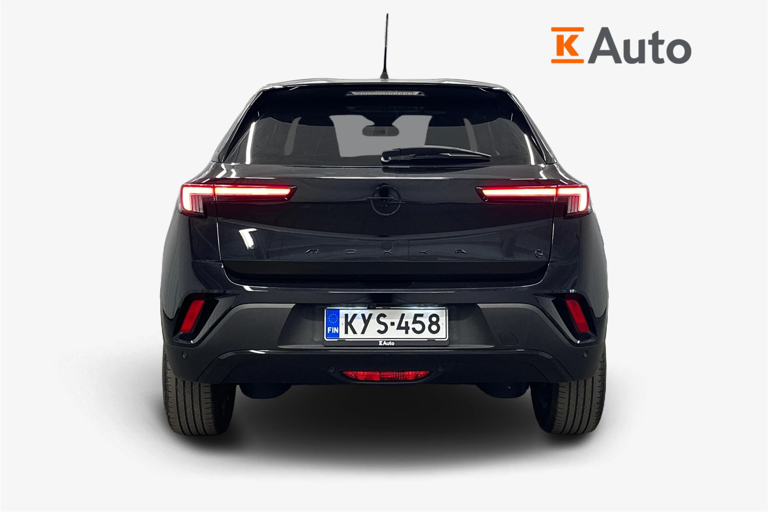 musta Opel Mokka-e 2023 kuva 4.