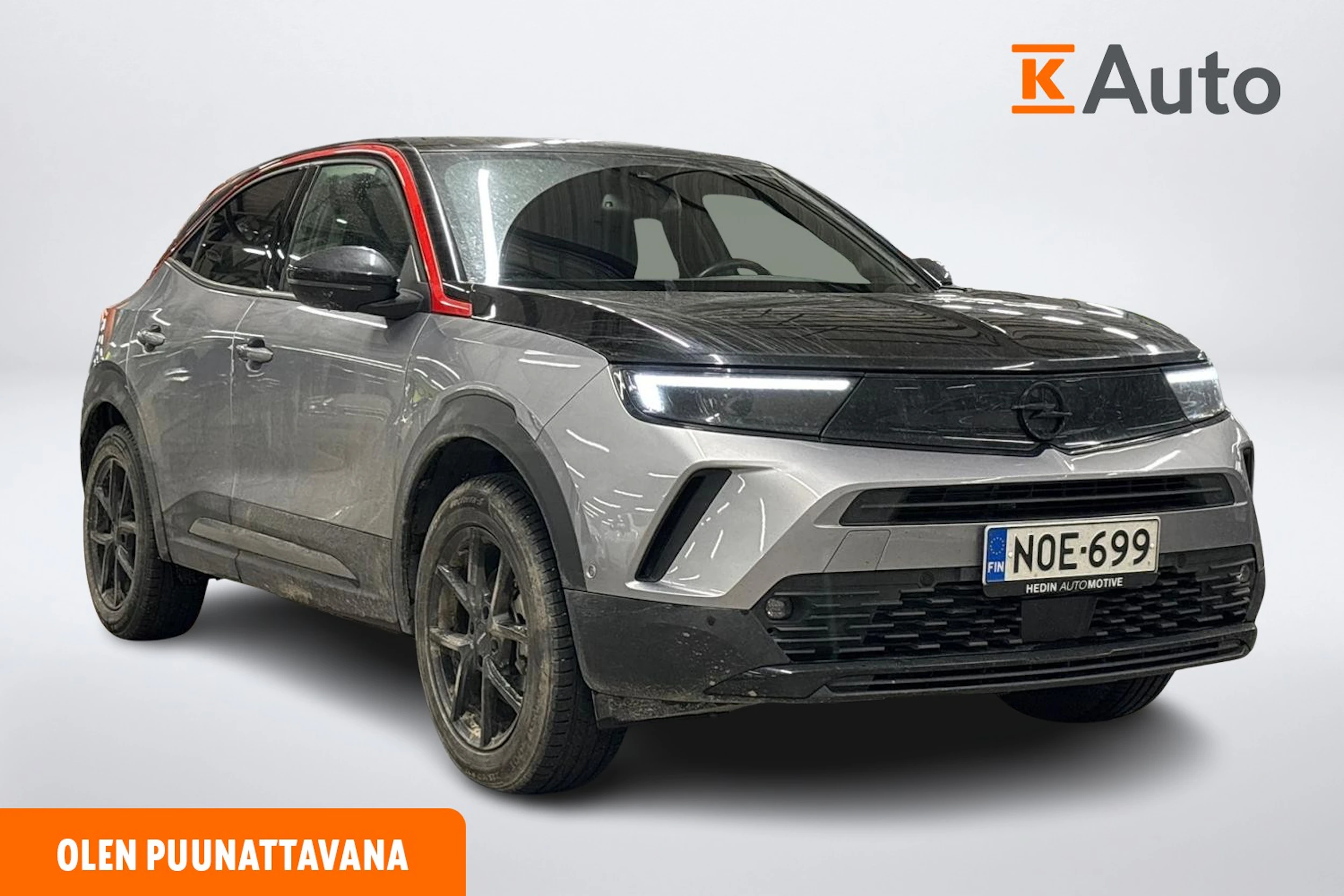 harmaa Opel Mokka-e 2023 kuva 1.