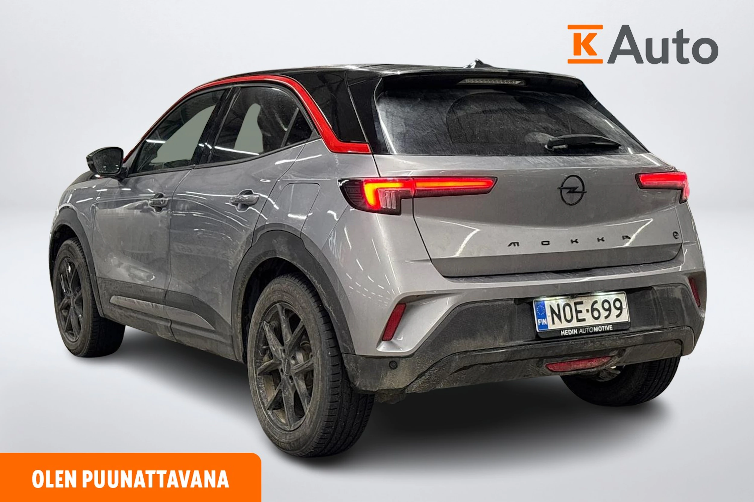 harmaa Opel Mokka-e 2023 kuva 2.