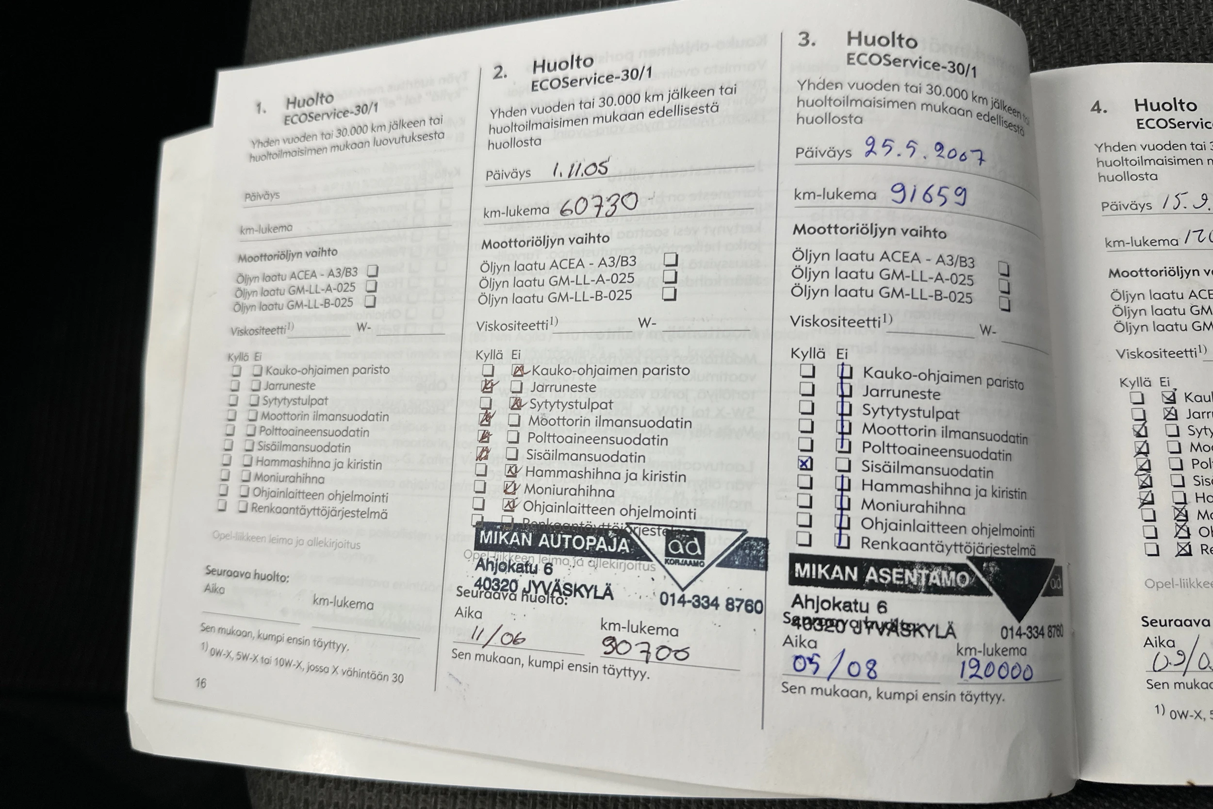 vihreä Opel Vectra 2003 kuva 17.