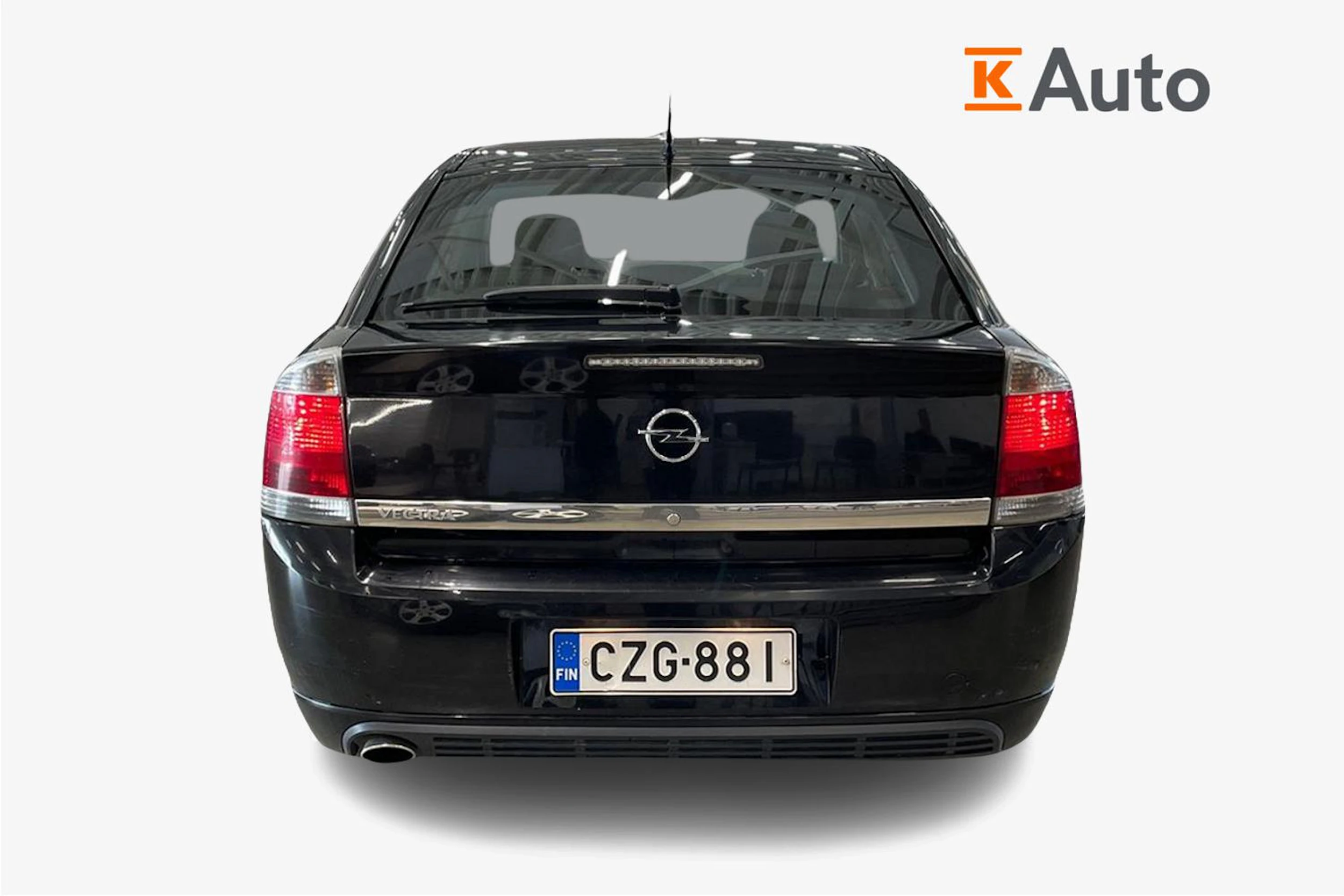 musta Opel Vectra 2006 kuva 3.