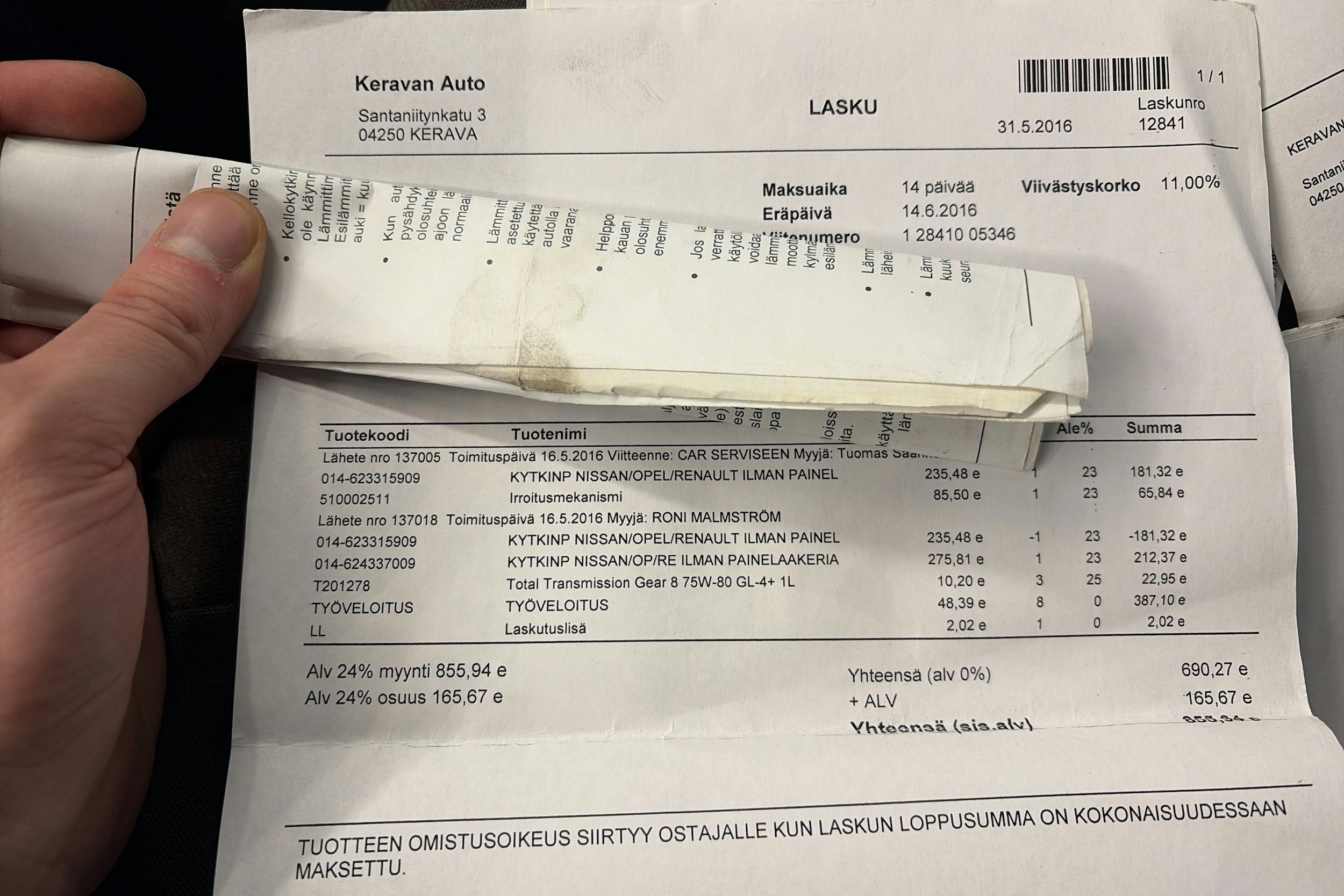 hopea Opel Vivaro 2004 kuva 27.