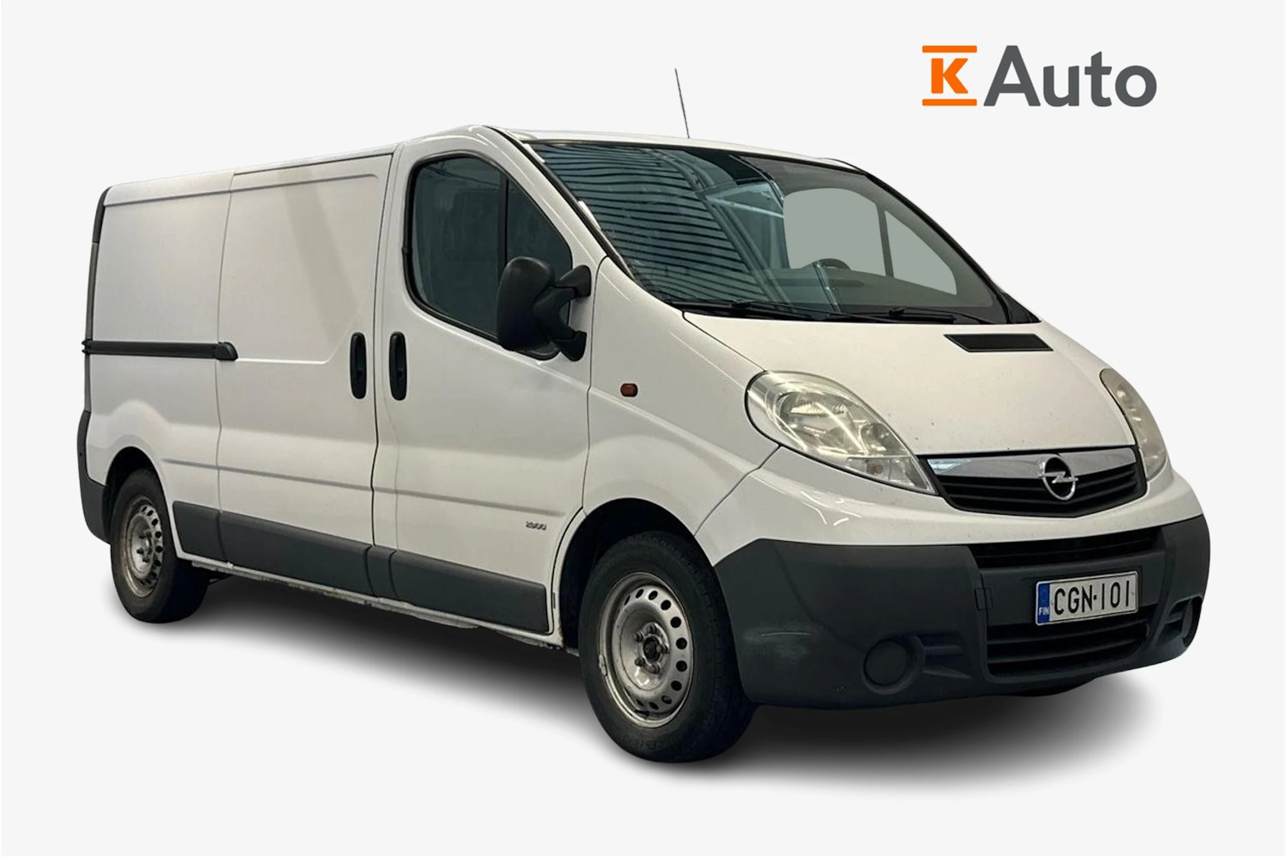 valkoinen Opel Vivaro 2007 kuva 1.