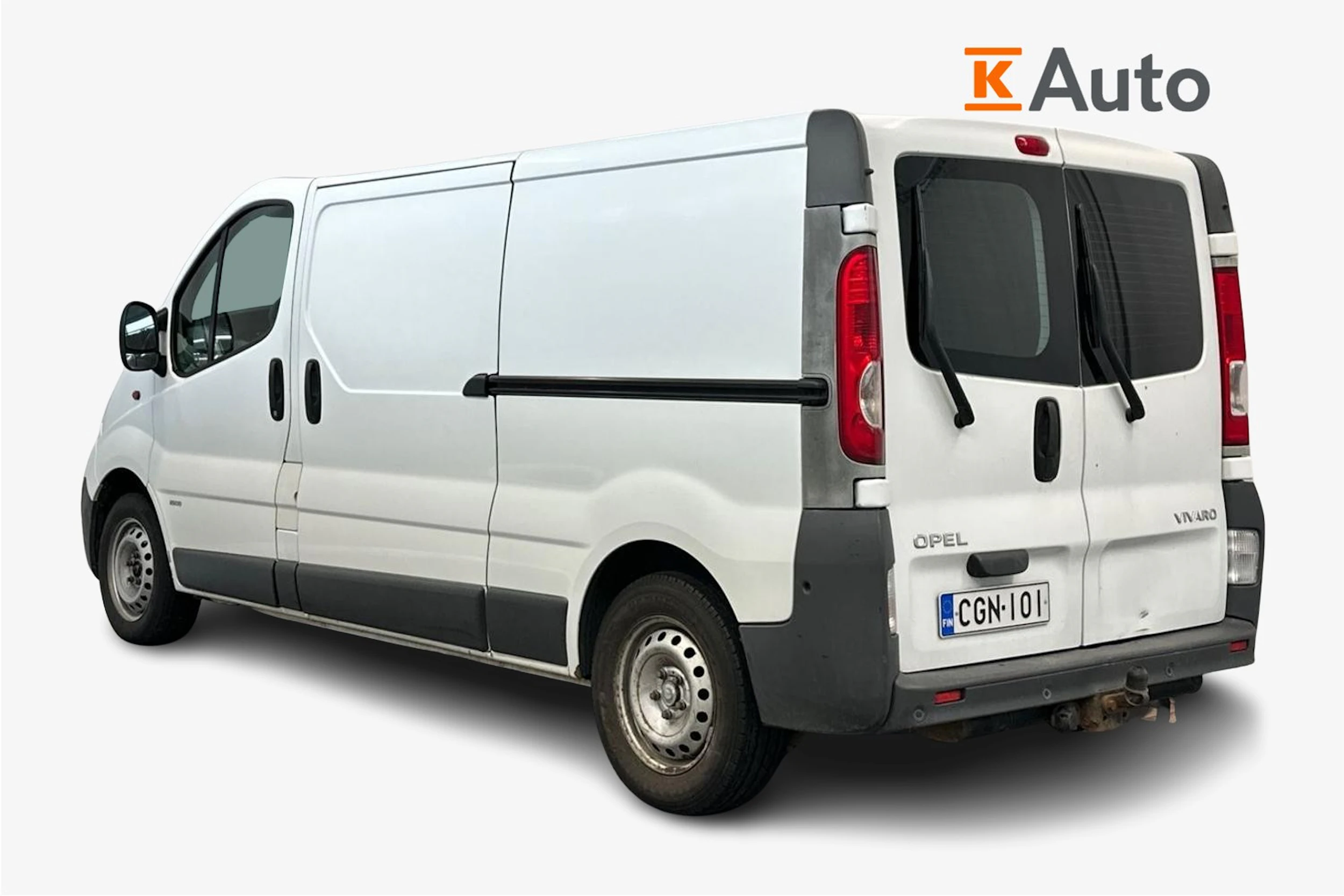 valkoinen Opel Vivaro 2007 kuva 5.